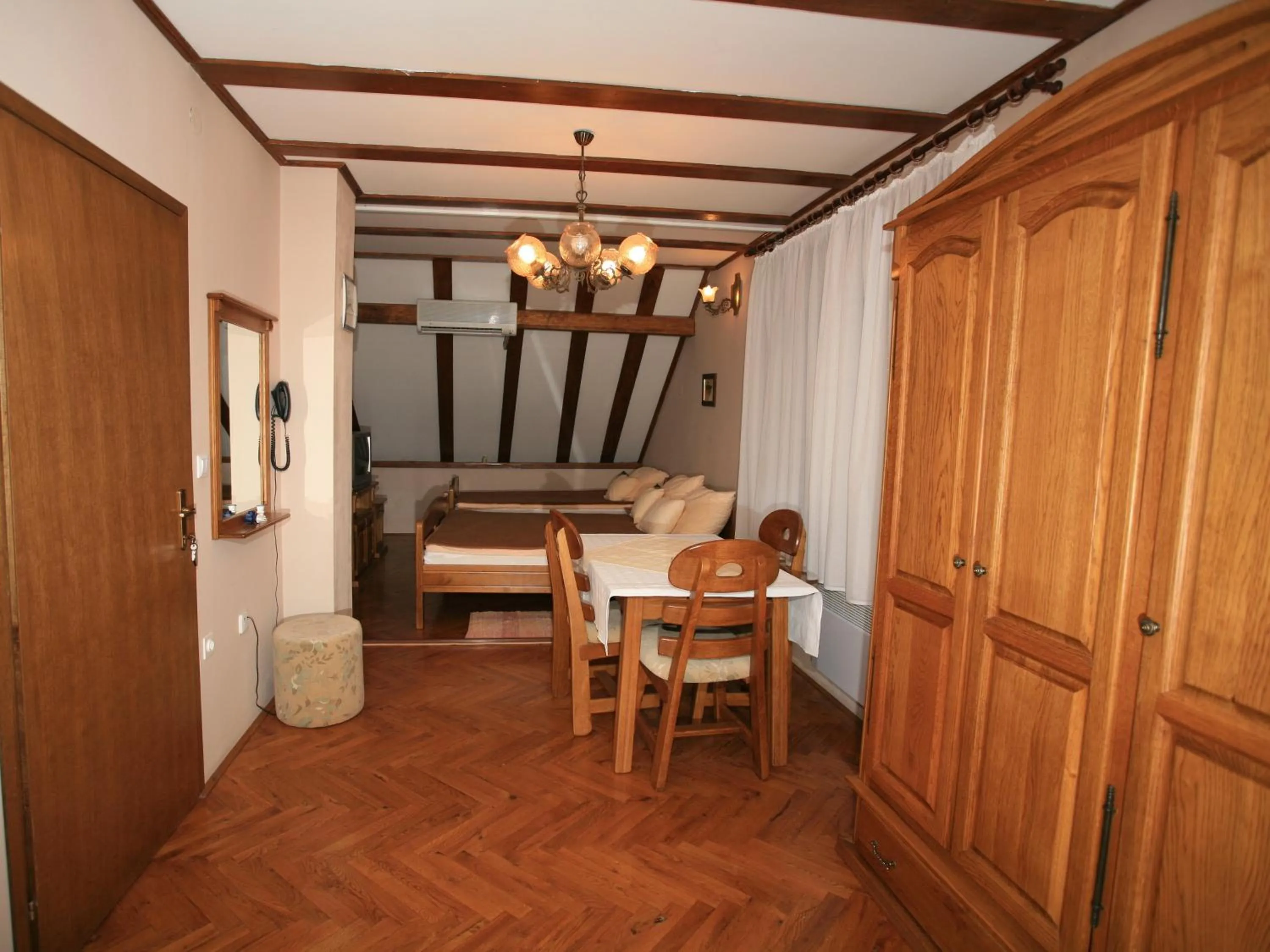 Dining area in Apartments Vrata Baranje