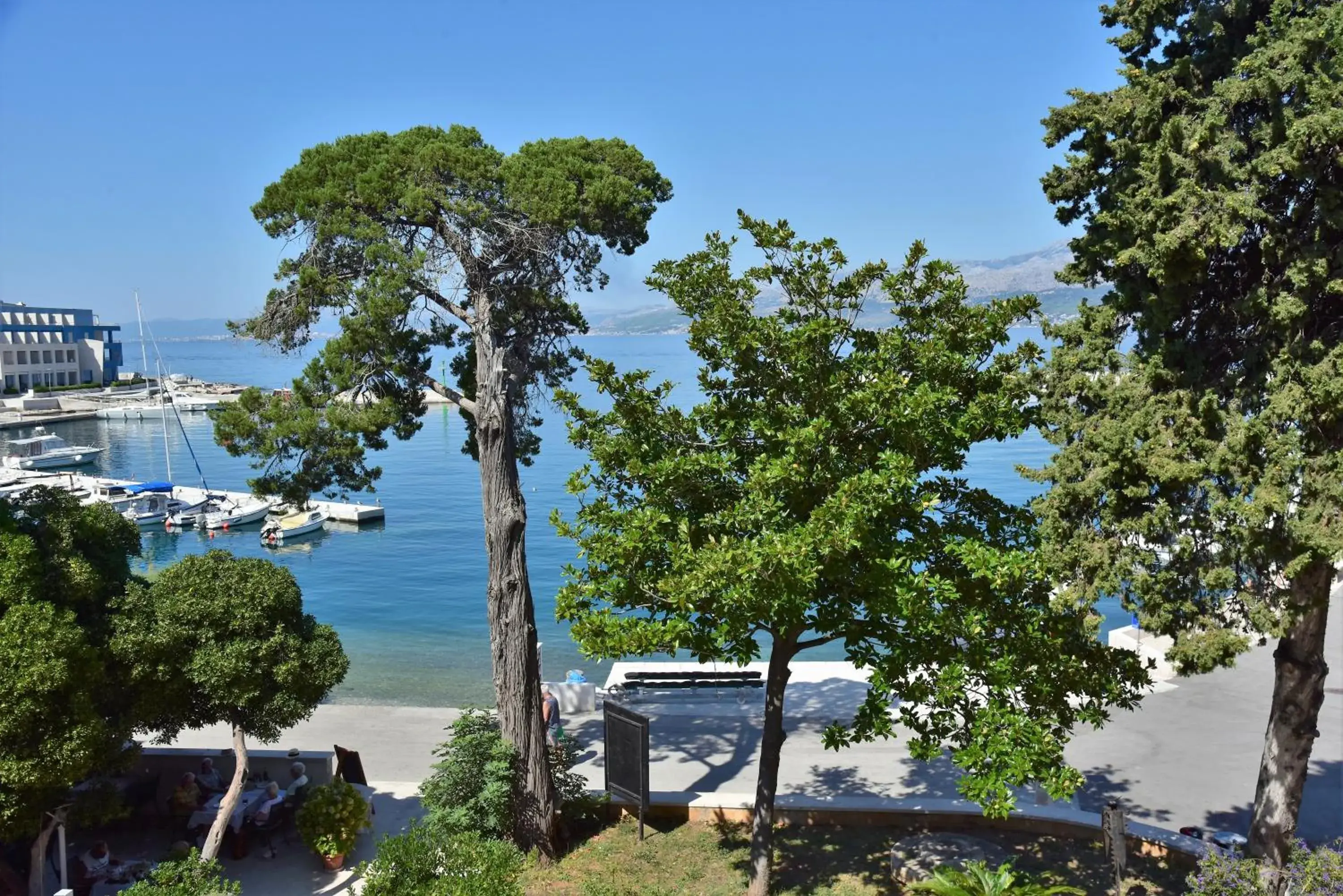 Double or Twin Room with Balcony and Sea View in Hotel Lipa Double or Twin Room with Balcony and Sea View in Hotel Lipa