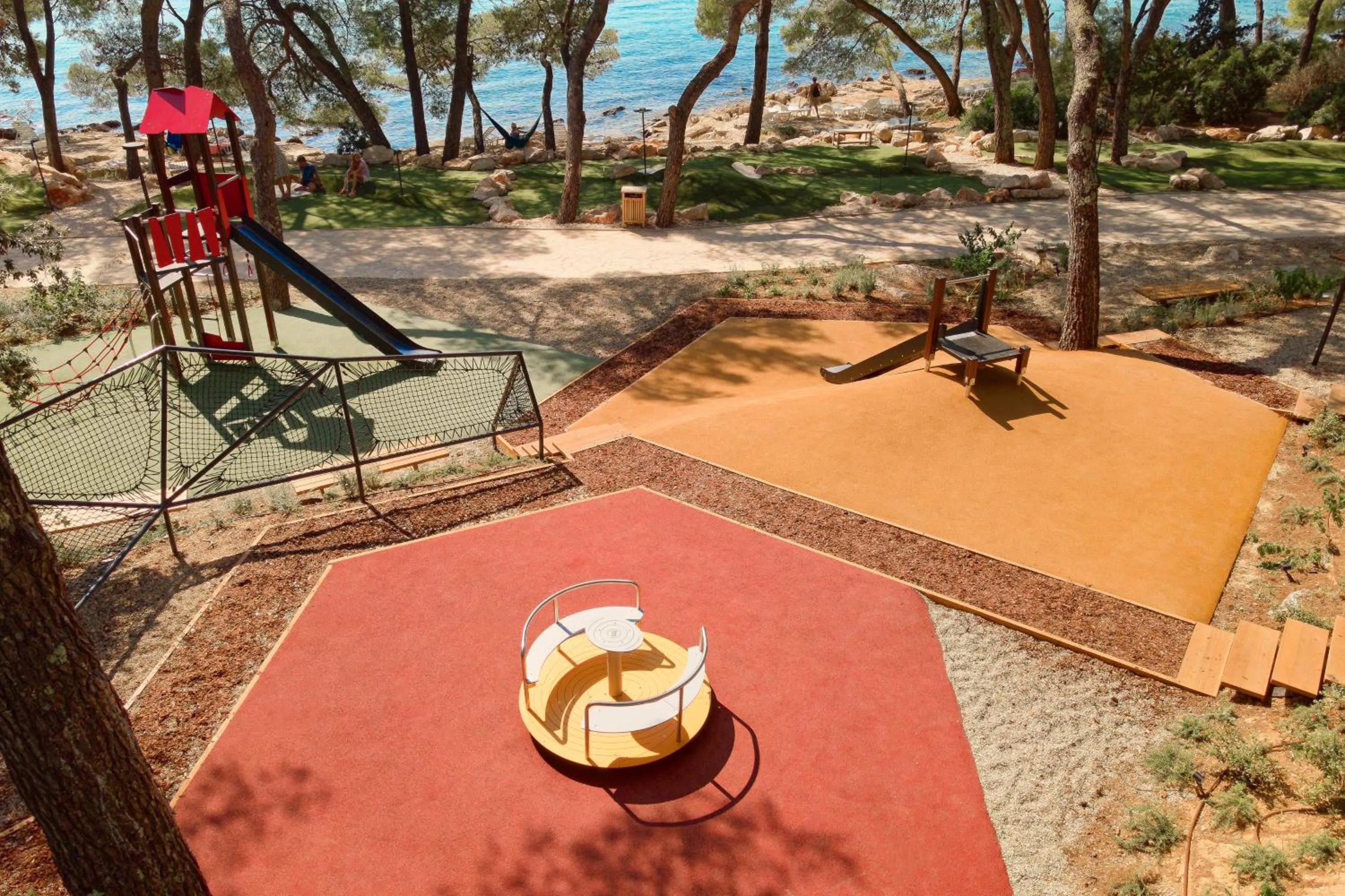 Children play ground in Pine Beach Pakostane - All Inclusive light
