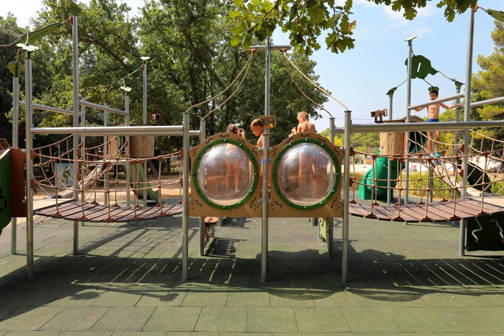 Children play ground in Pine Beach Pakostane - All Inclusive light