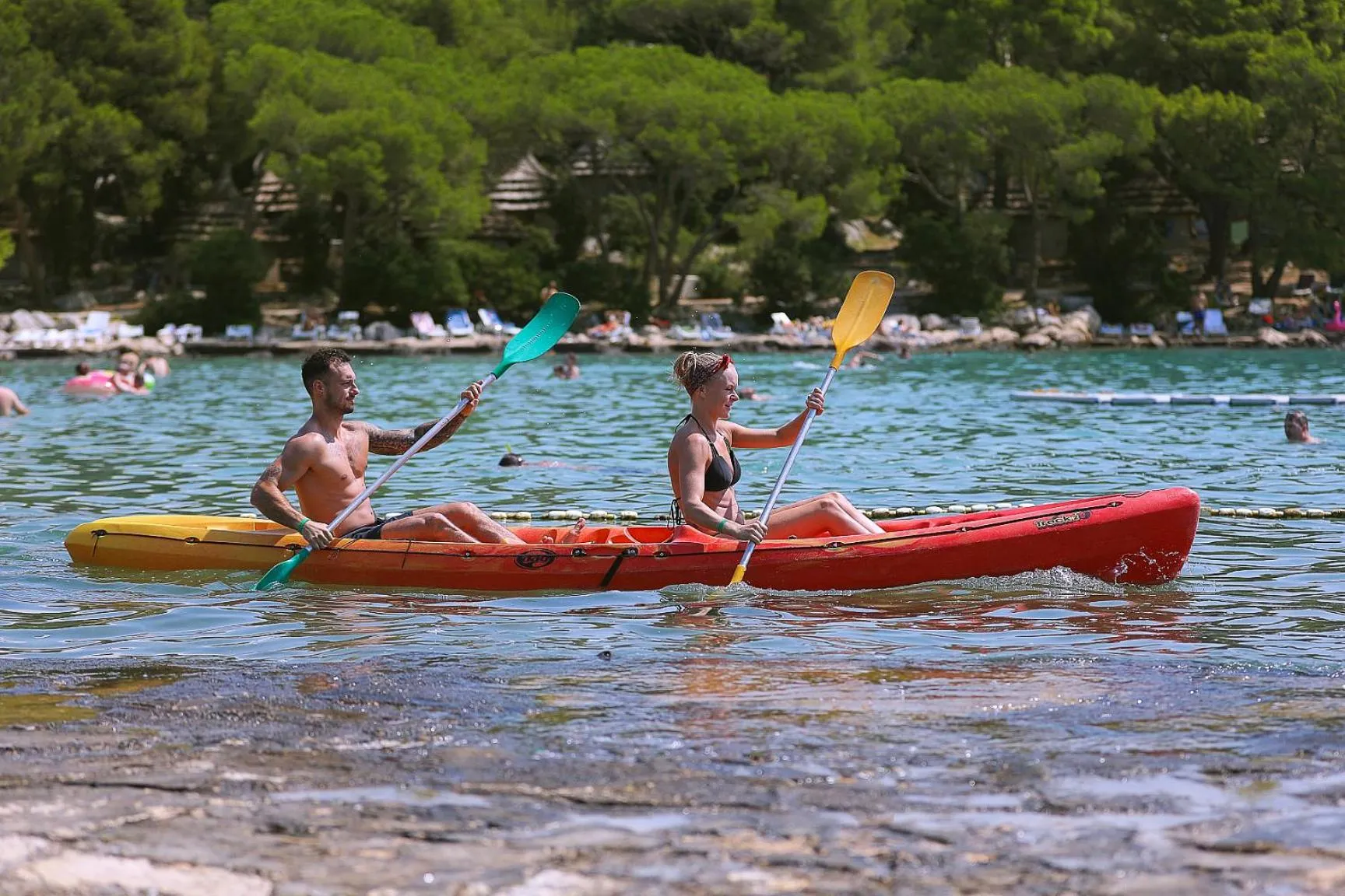 Day in Pine Beach Pakostane - All Inclusive light