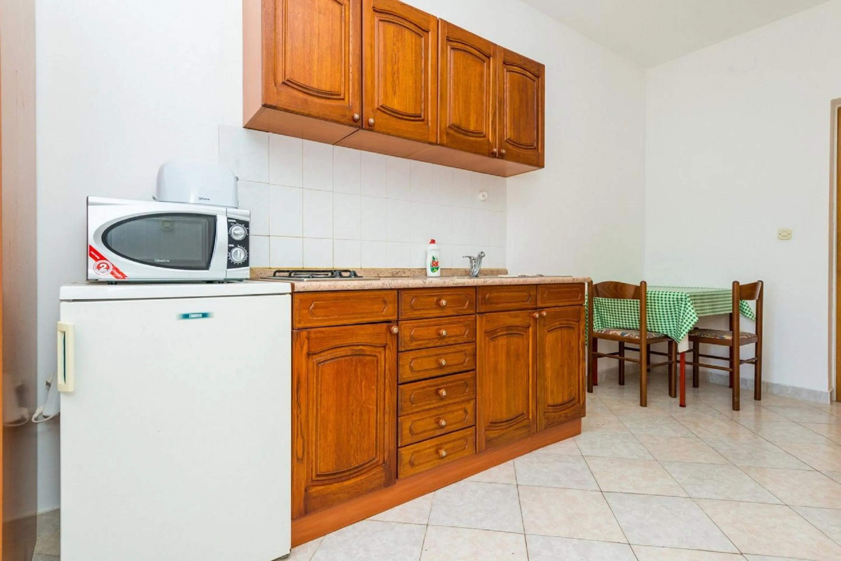Kitchen or kitchenette in Villa Valjalo