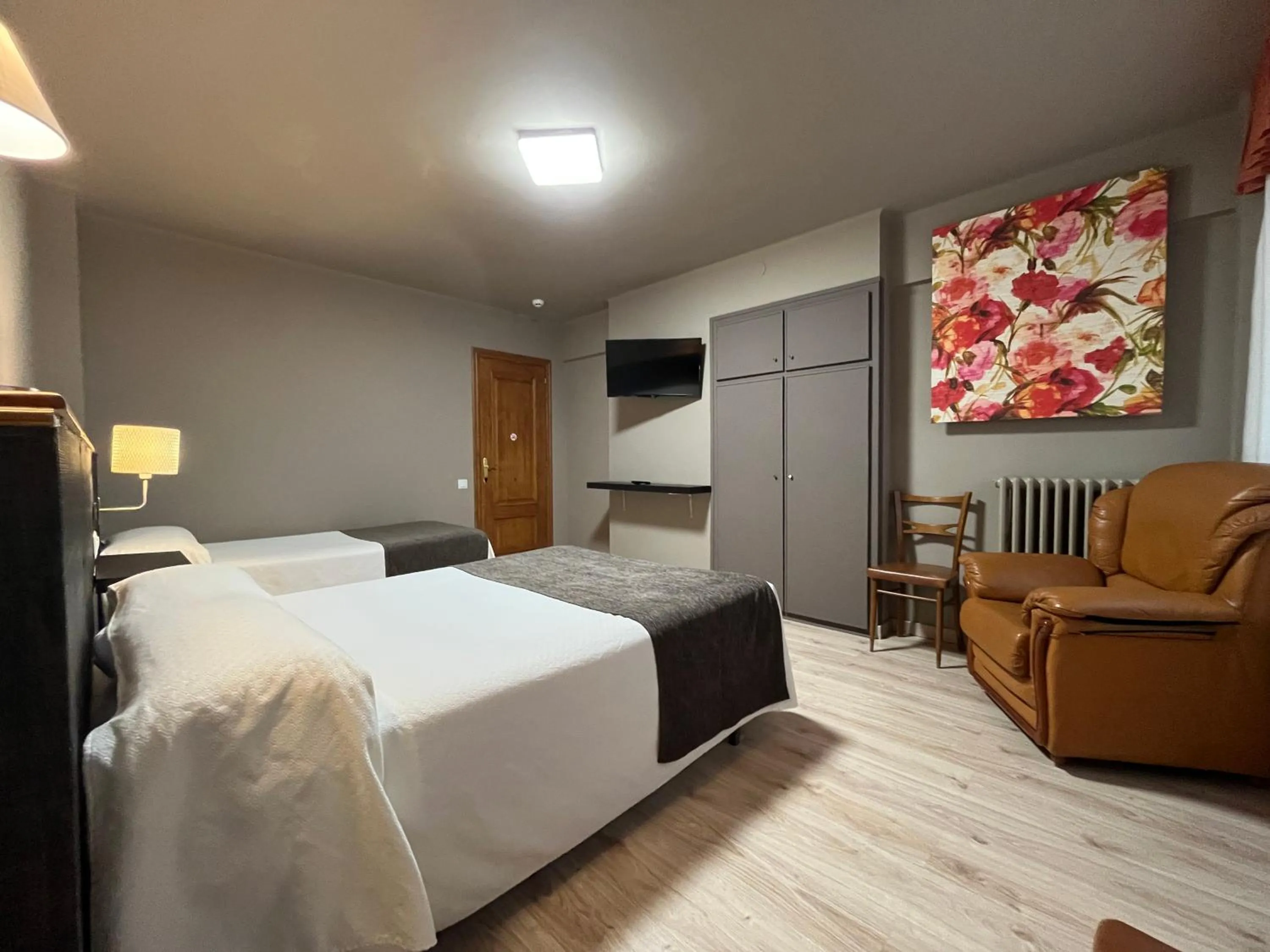 Bed in Hotel Juan Canejan