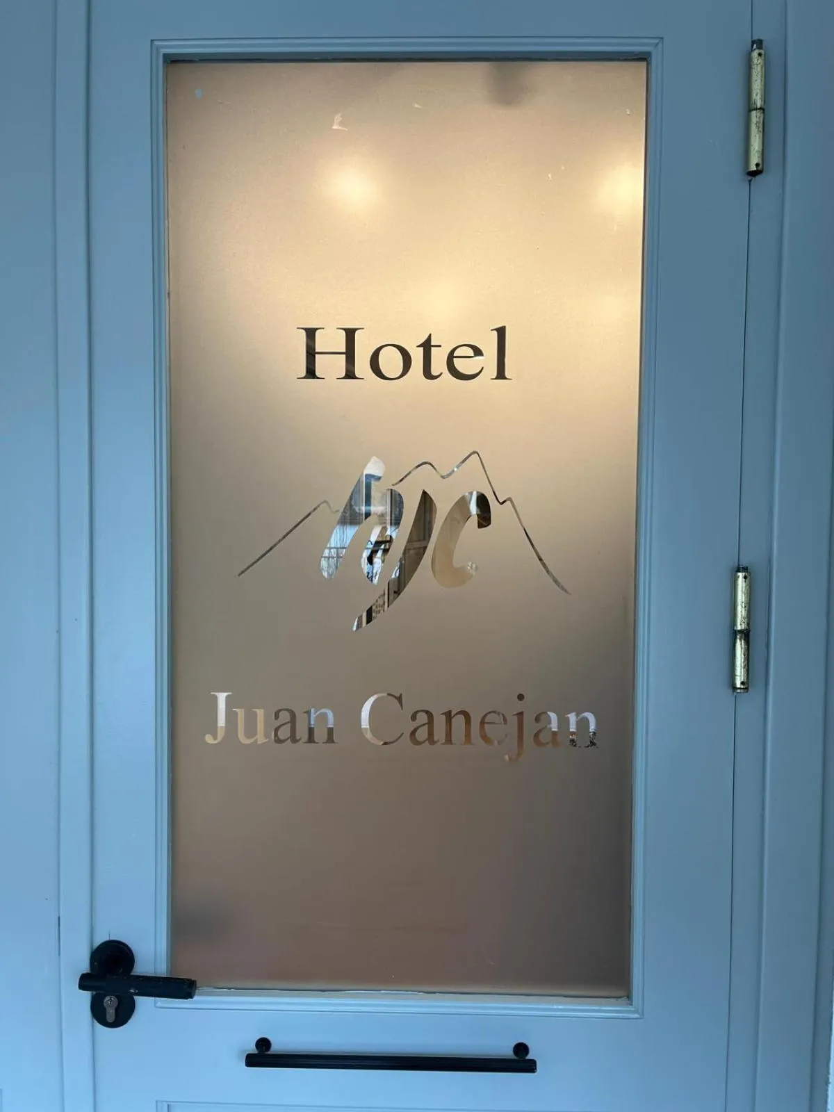 Facade/entrance in Hotel Juan Canejan