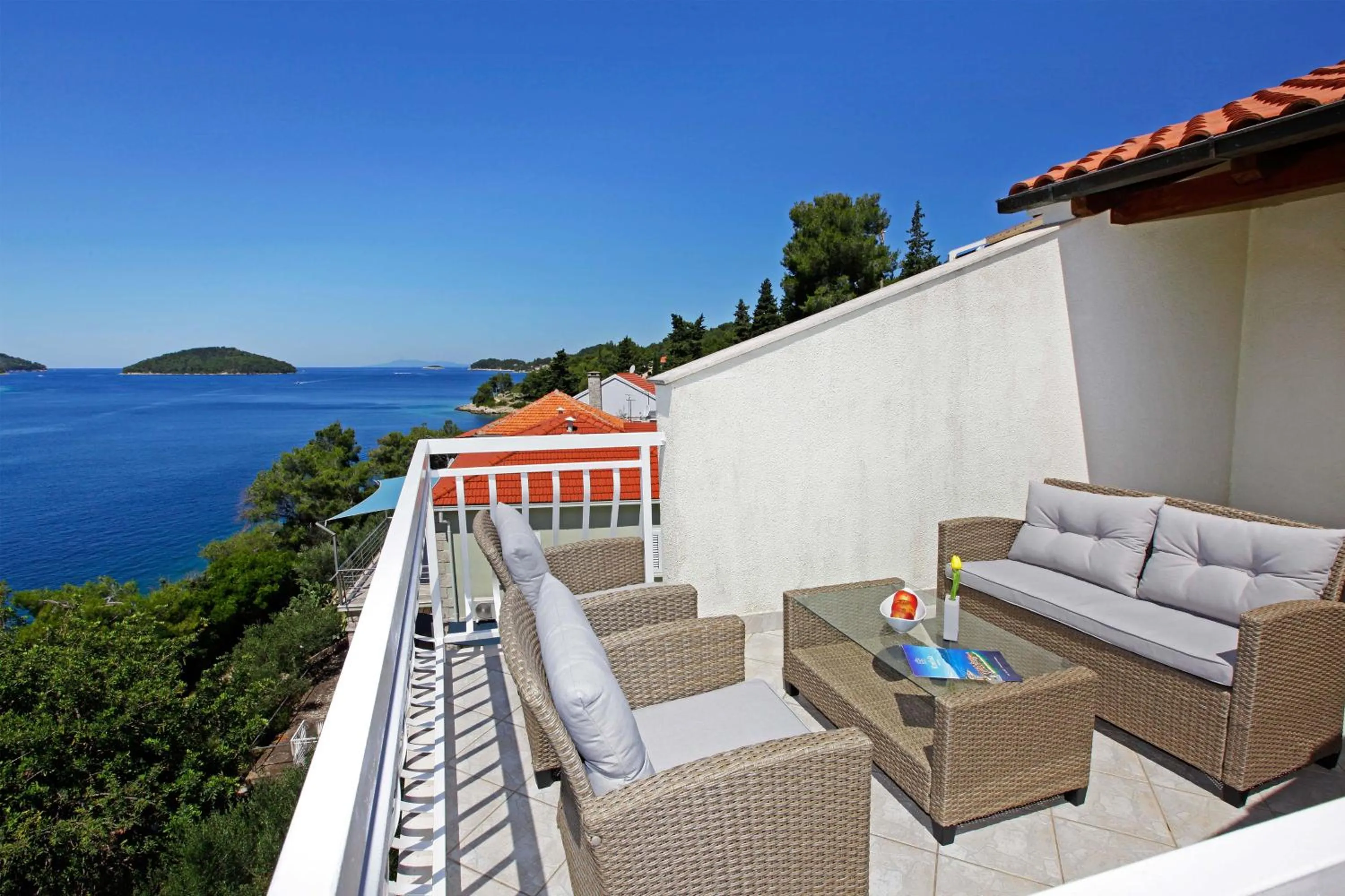 Balcony/Terrace in Boutique Hotel Villa Telenta