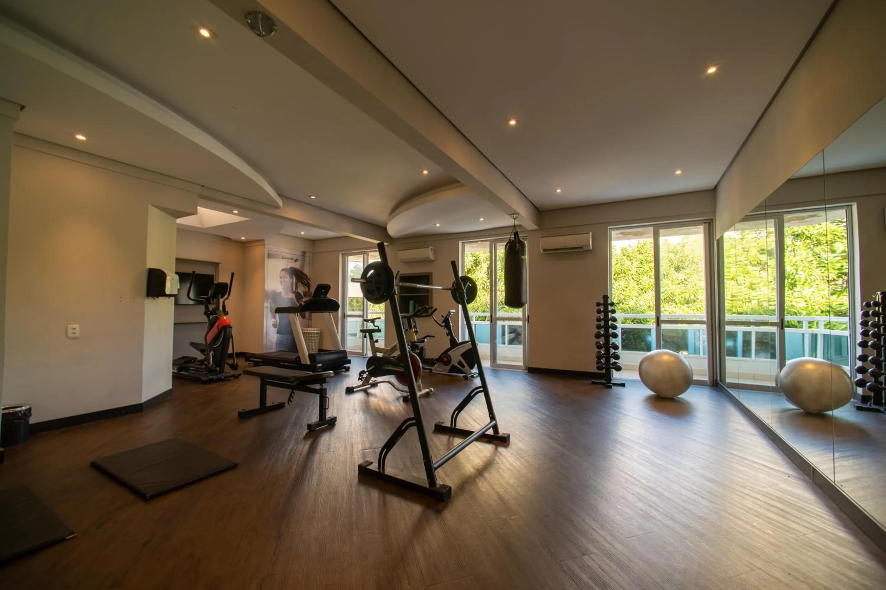 Fitness centre/facilities in Slaviero Baia Norte Florianópolis