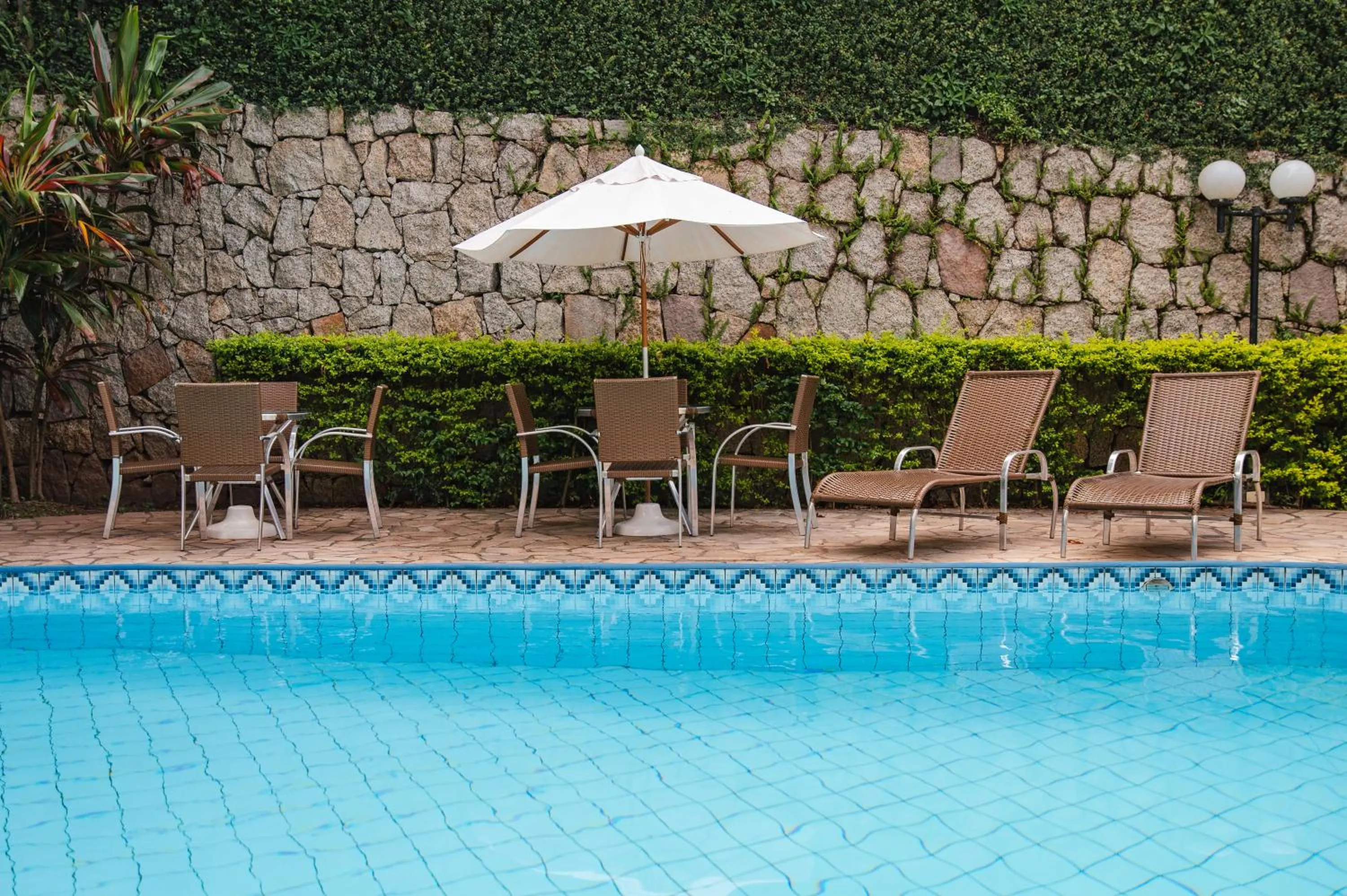 Swimming pool in Slaviero Baia Norte Florianópolis