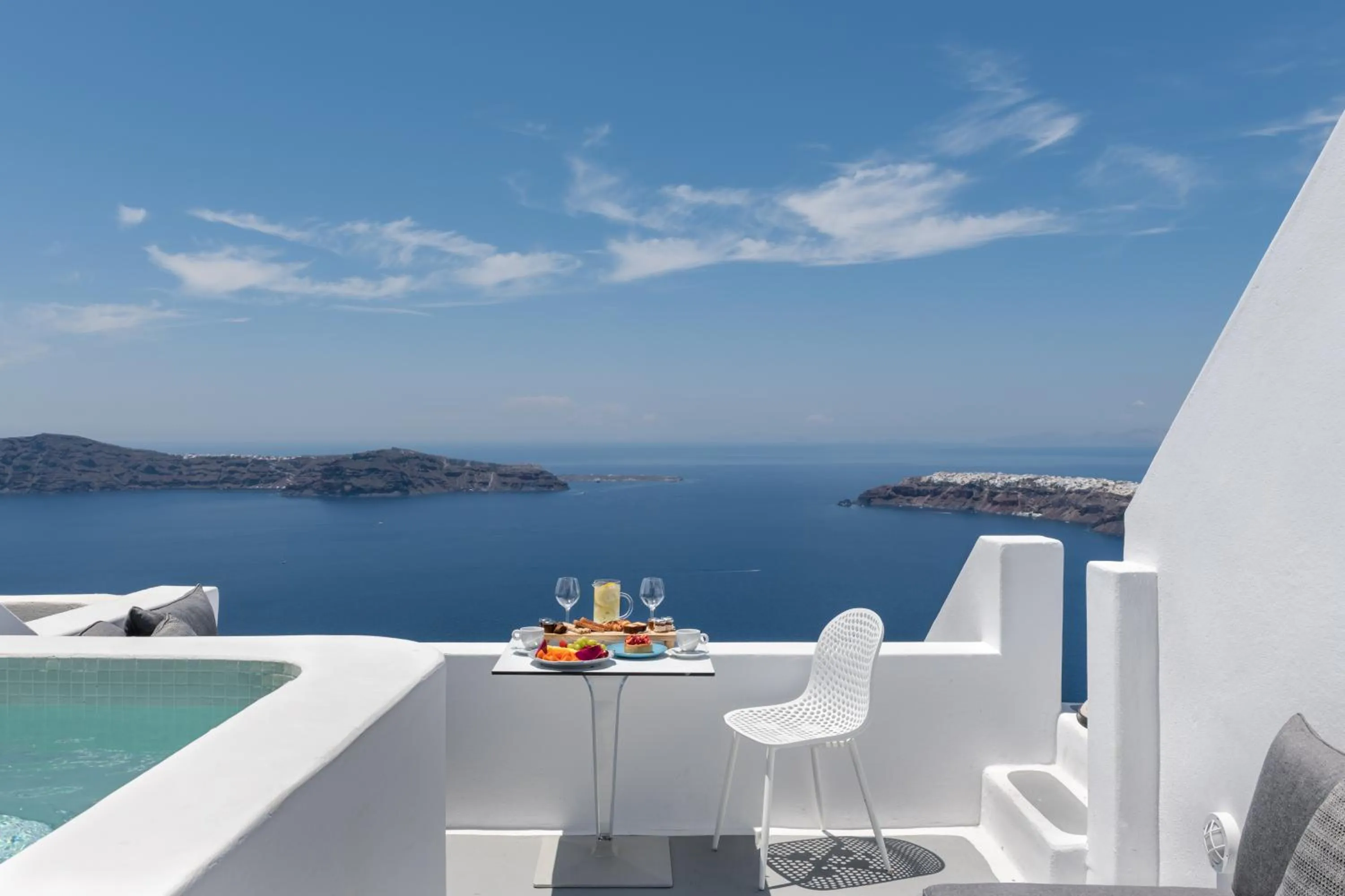 Hot Tub in Kasimatis by La Perla - Adults Only