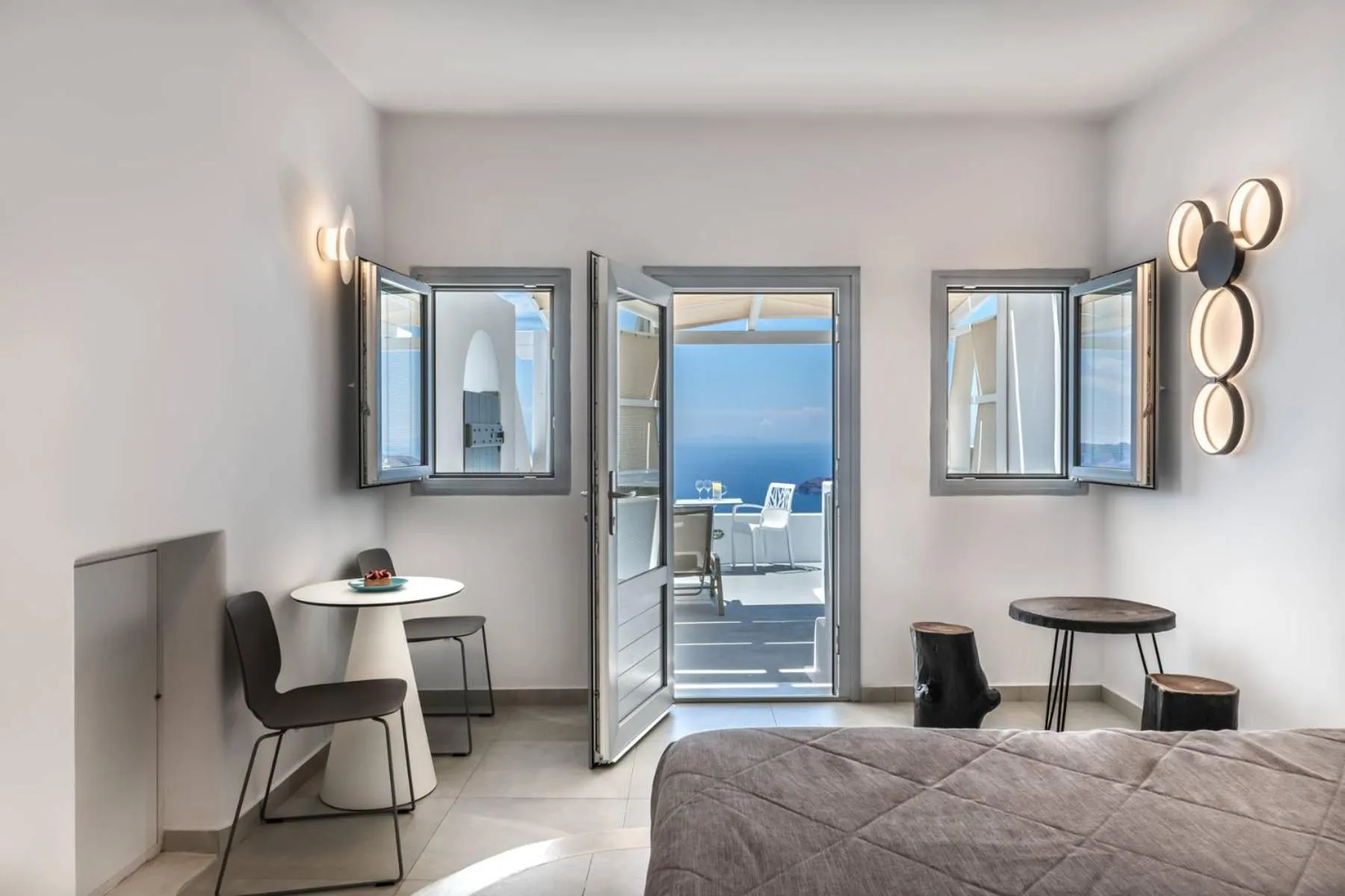 Bedroom, Bed in Kasimatis by La Perla - Adults Only