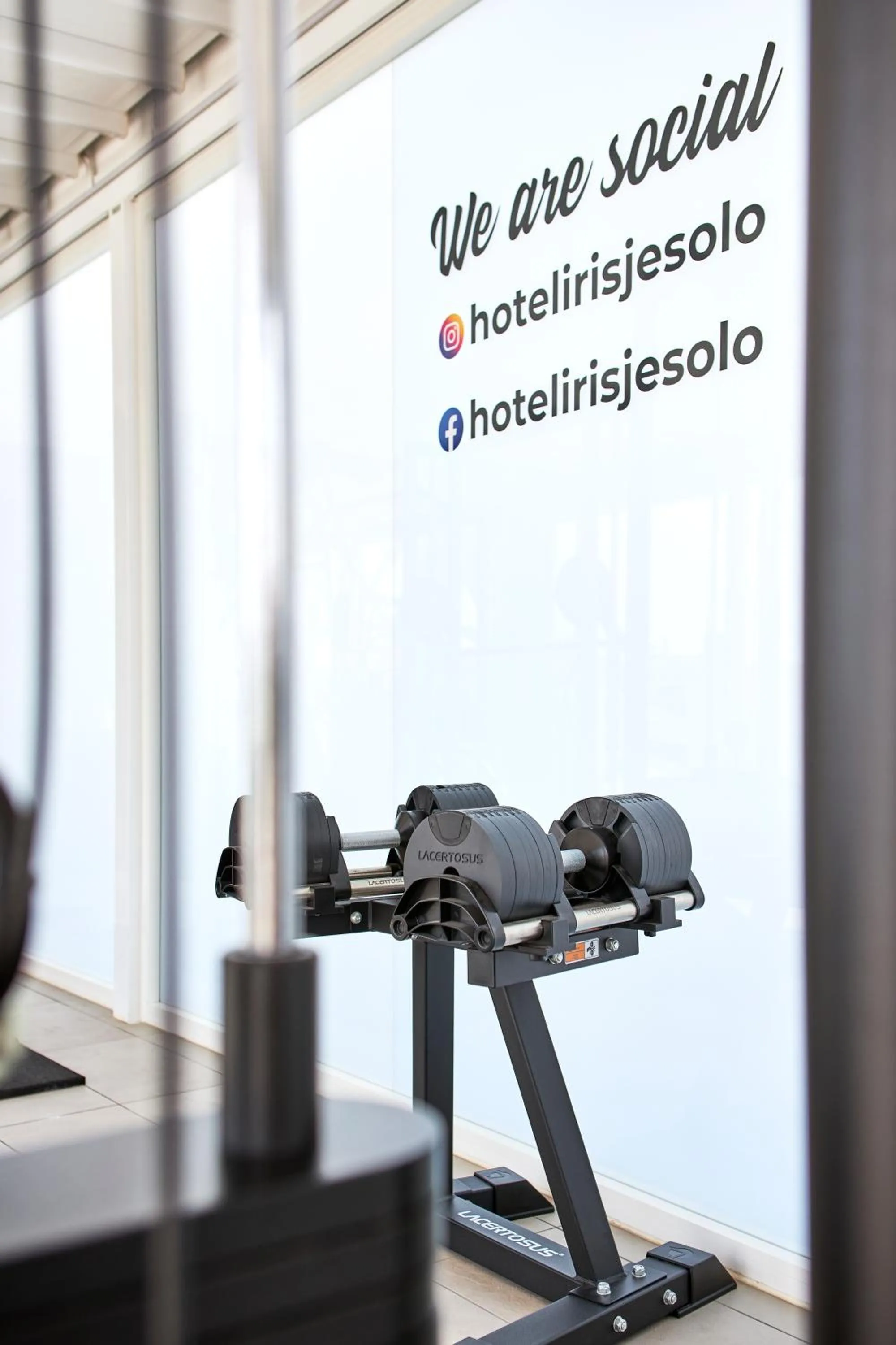 Fitness centre/facilities in Hotel Iris Jesolo