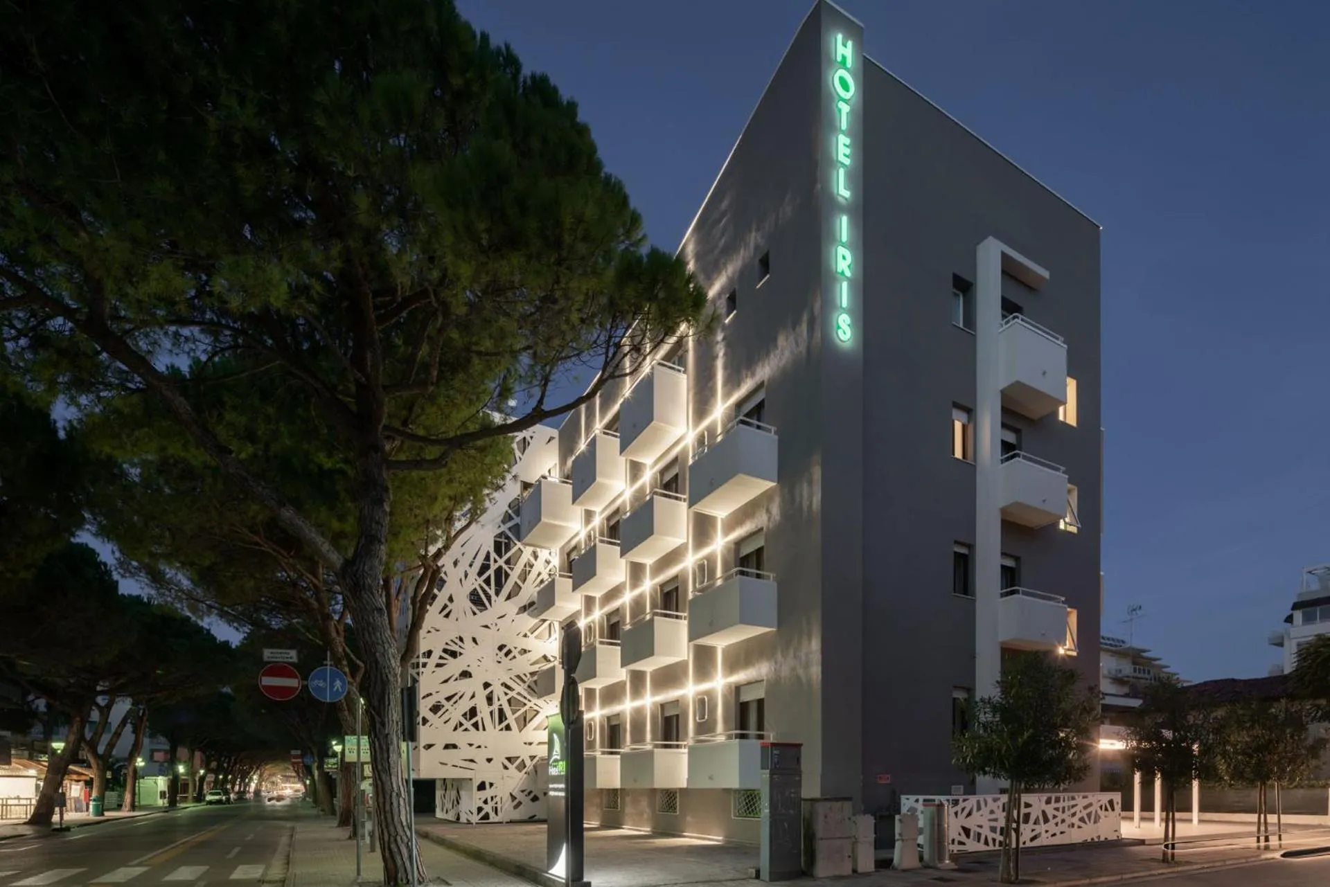 Property building in Hotel Iris Jesolo