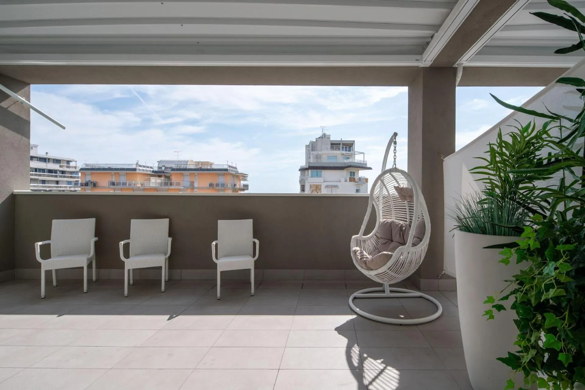 Balcony/Terrace in Hotel Iris Jesolo