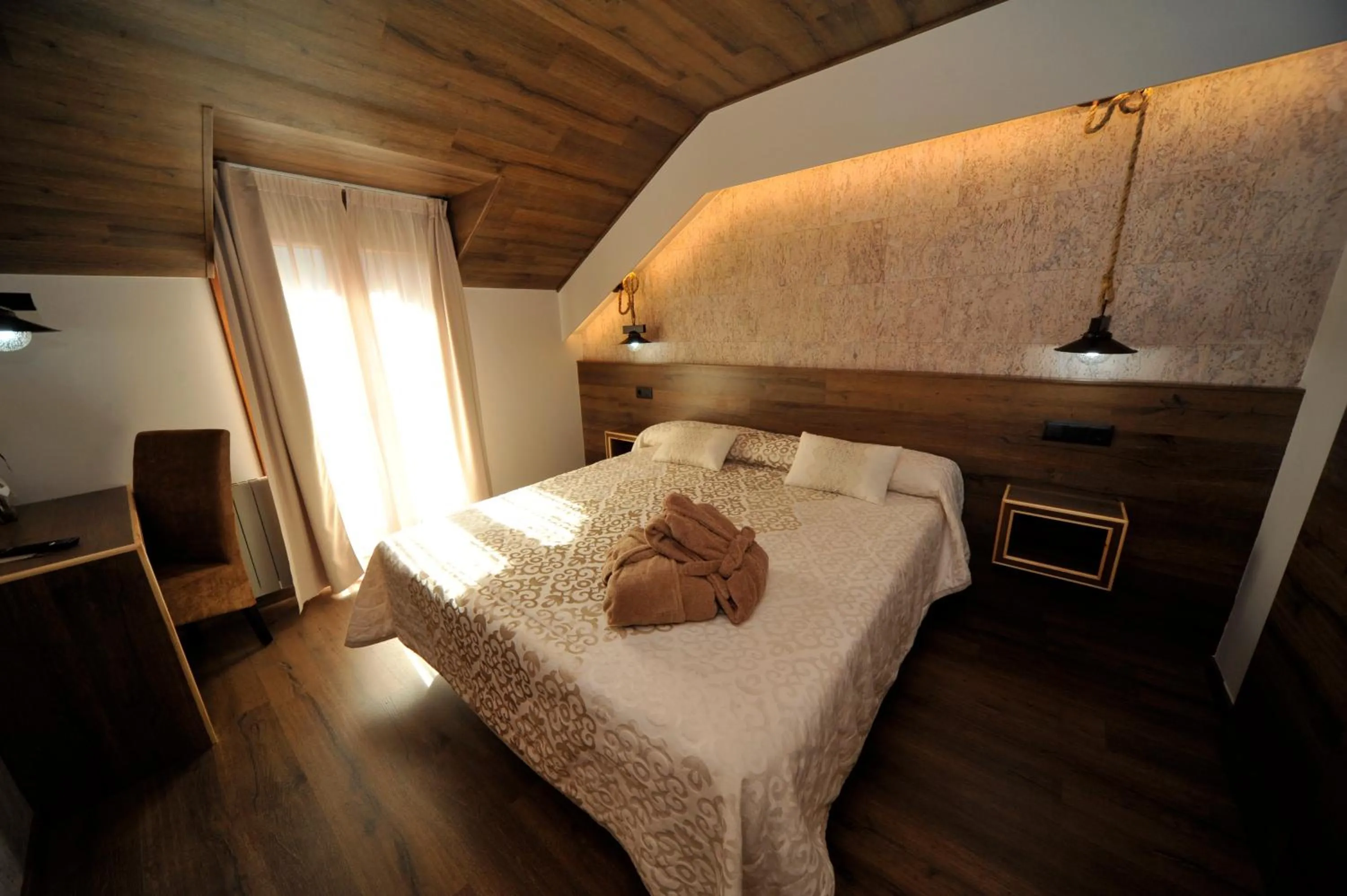 Bed in Hotel Vall d´Aneu
