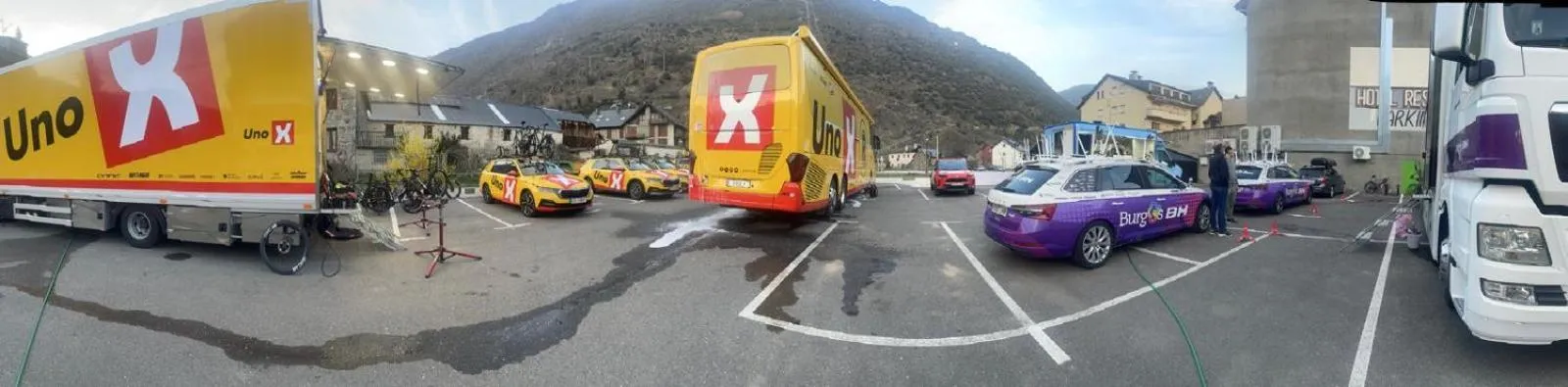 Parking in Hotel Vall d´Aneu