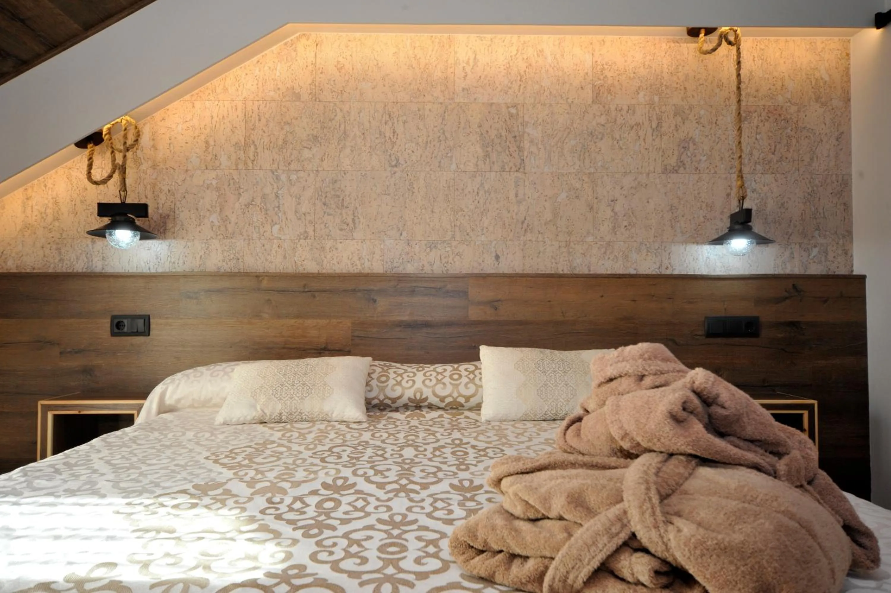 Bed in Hotel Vall d´Aneu