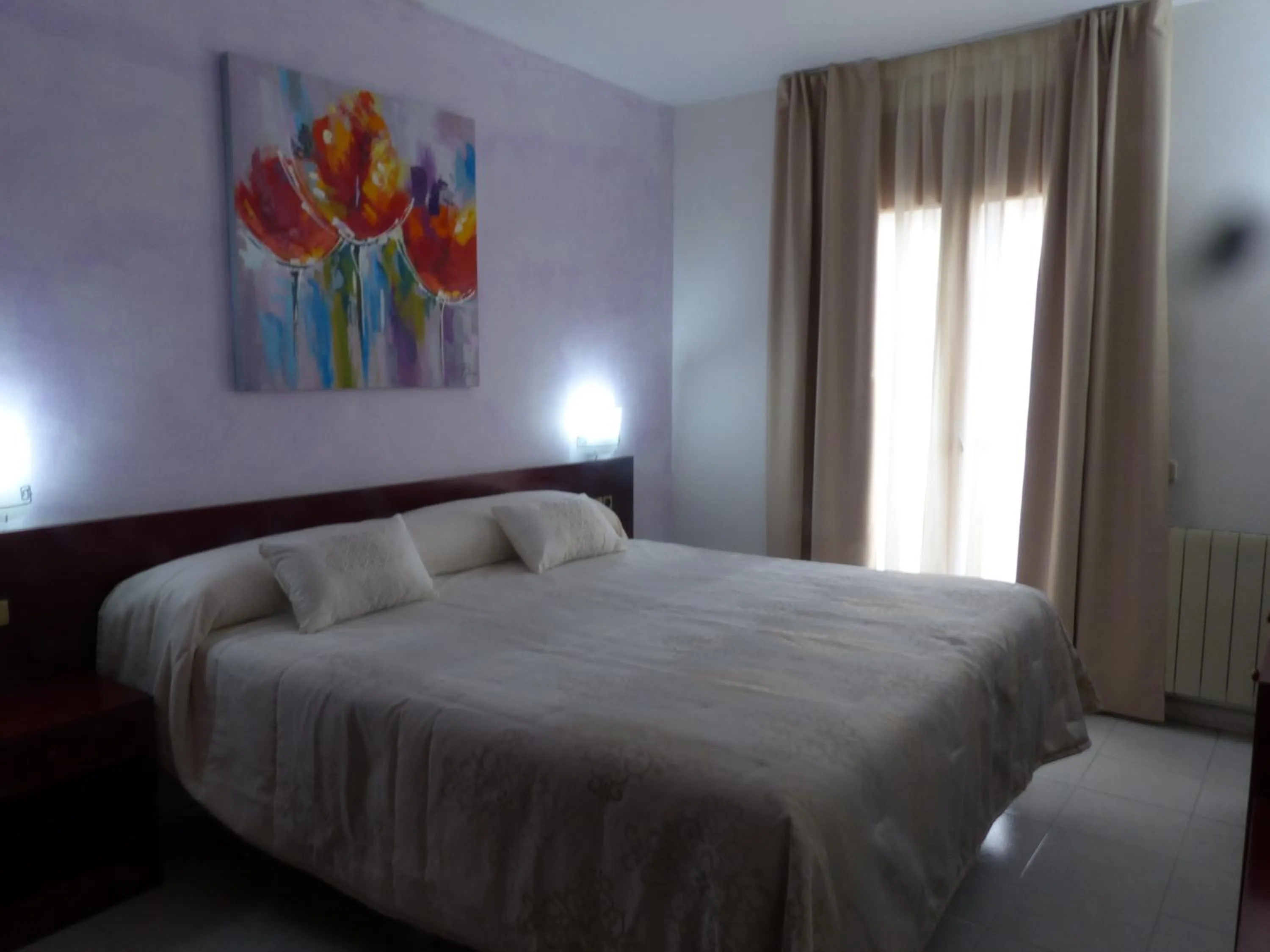 Bed in Hotel Vall d´Aneu
