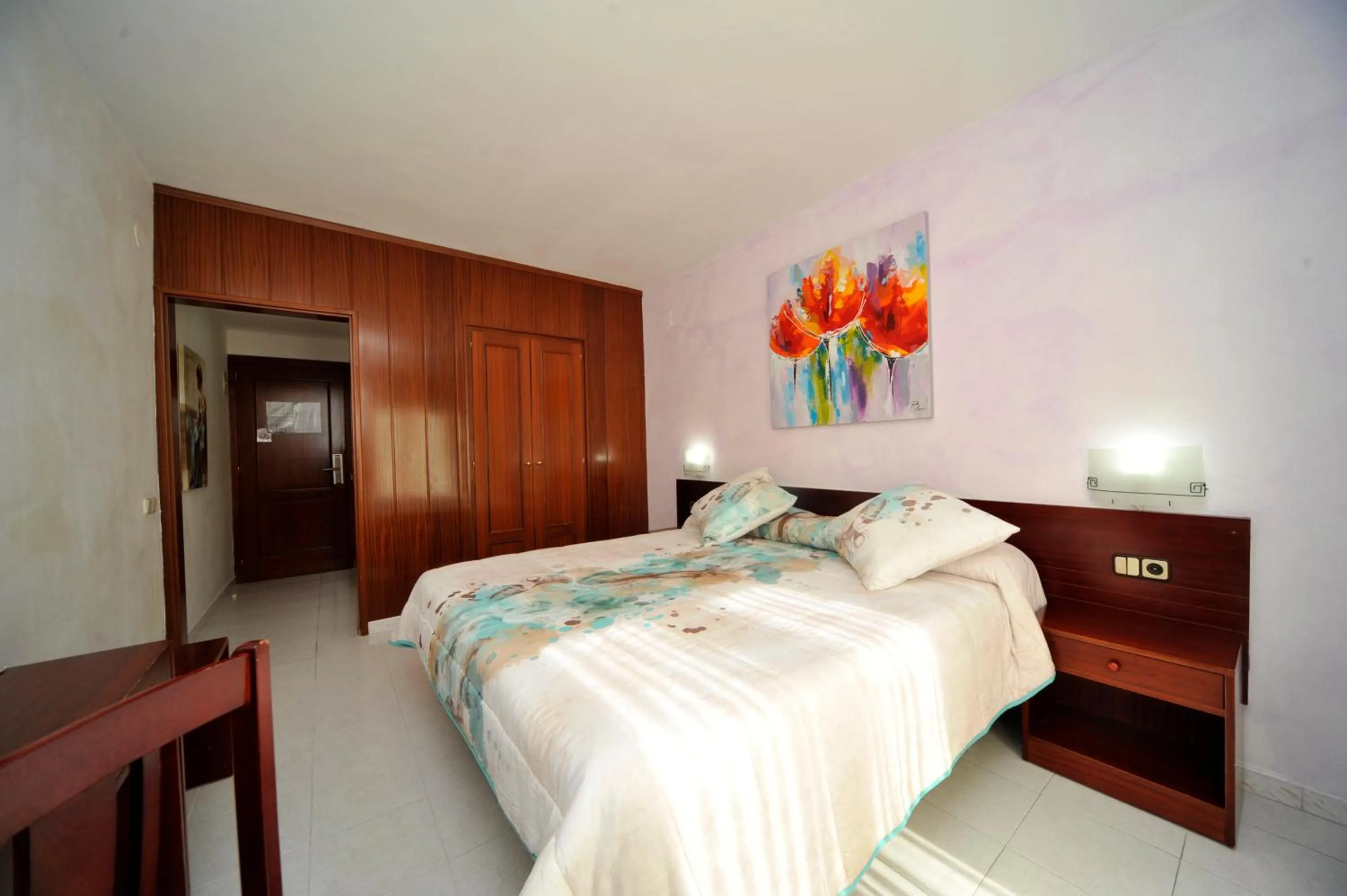 Bed in Hotel Vall d´Aneu