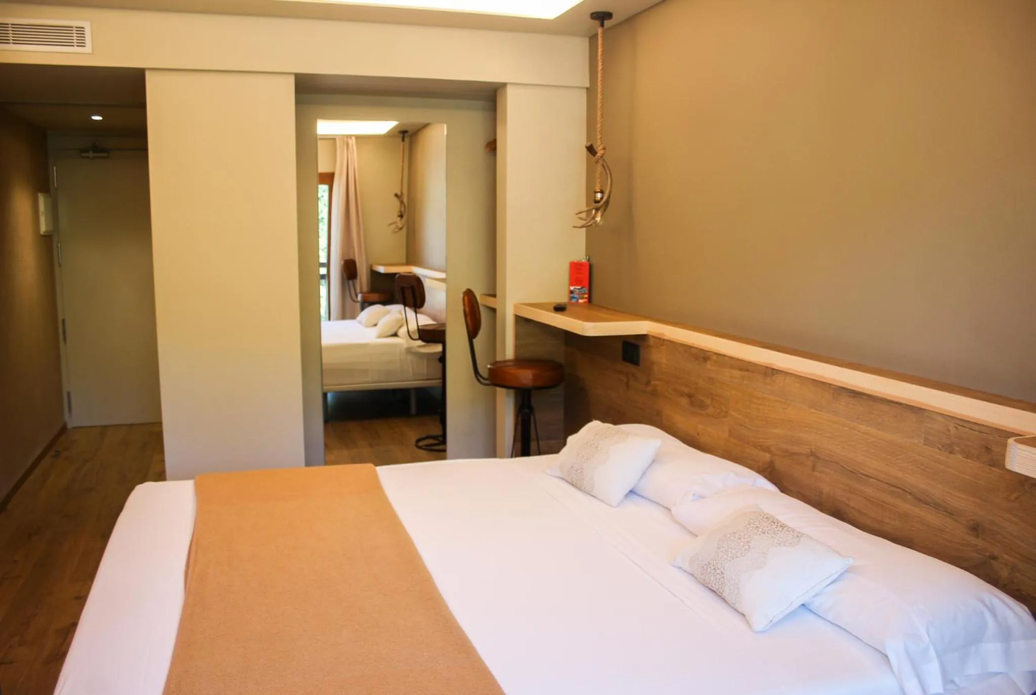 Bed in Hotel Vall d´Aneu