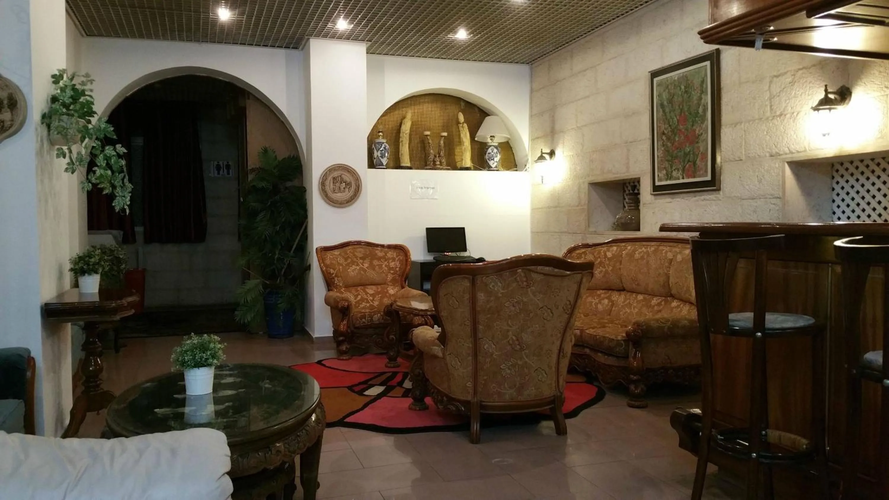 Lobby or reception in Zion Hotel