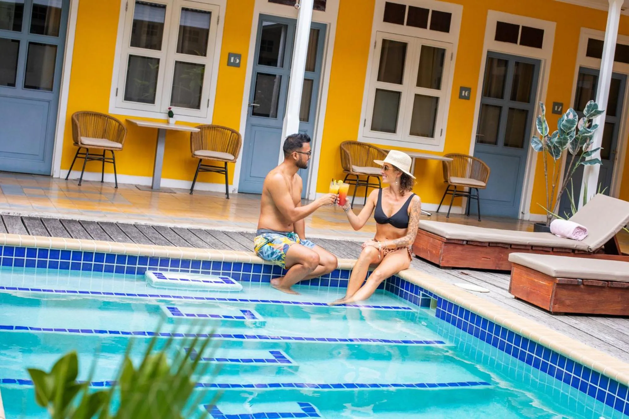 Garden in Boutique Hotel 't Klooster