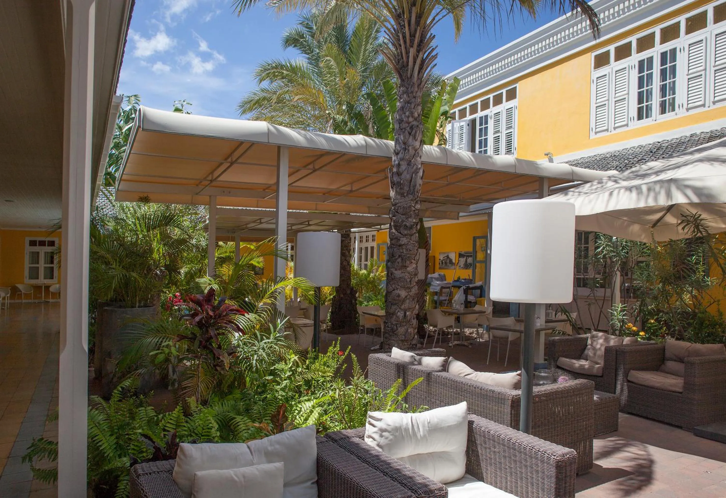 Patio in Boutique Hotel 't Klooster