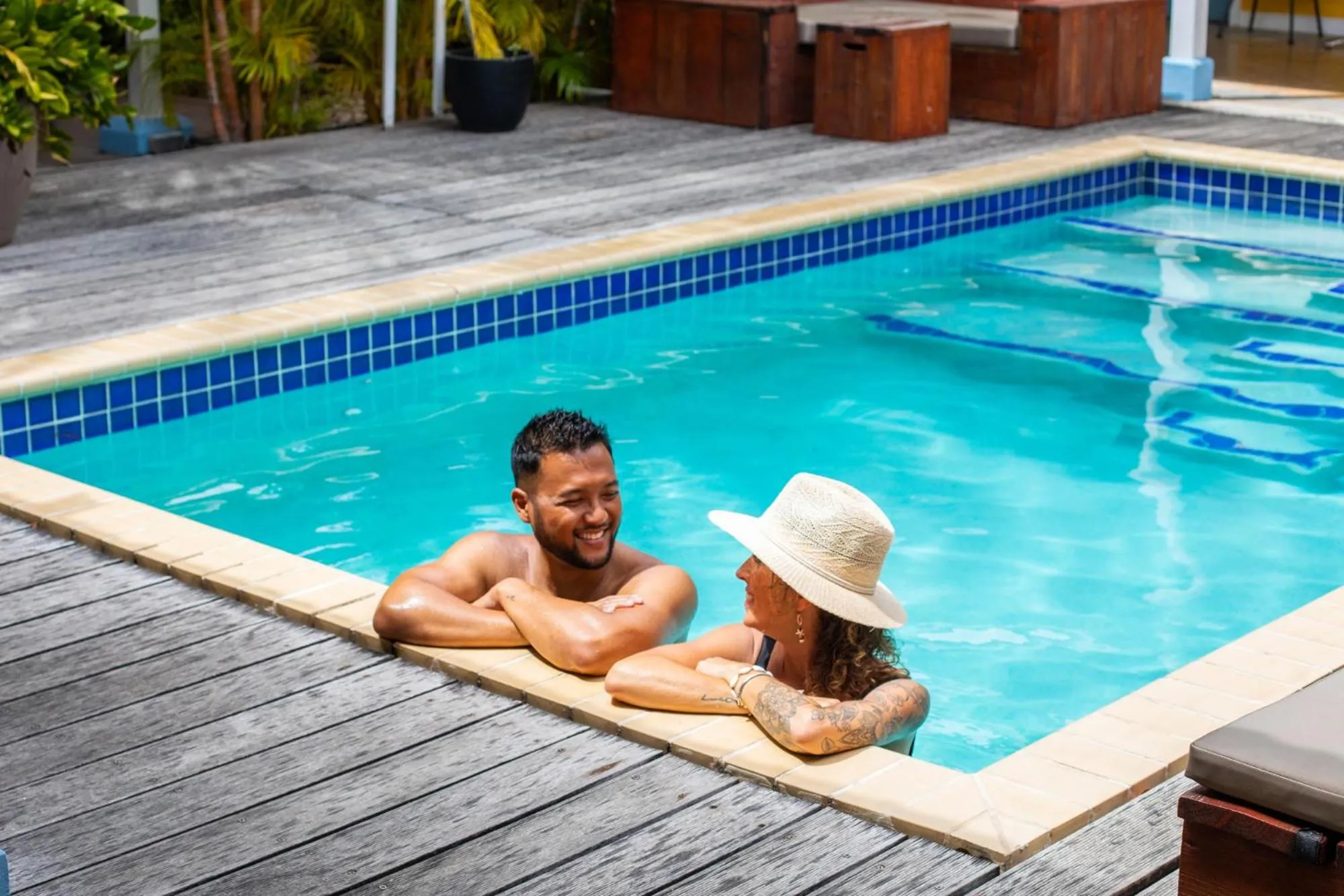 Swimming pool in Boutique Hotel 't Klooster