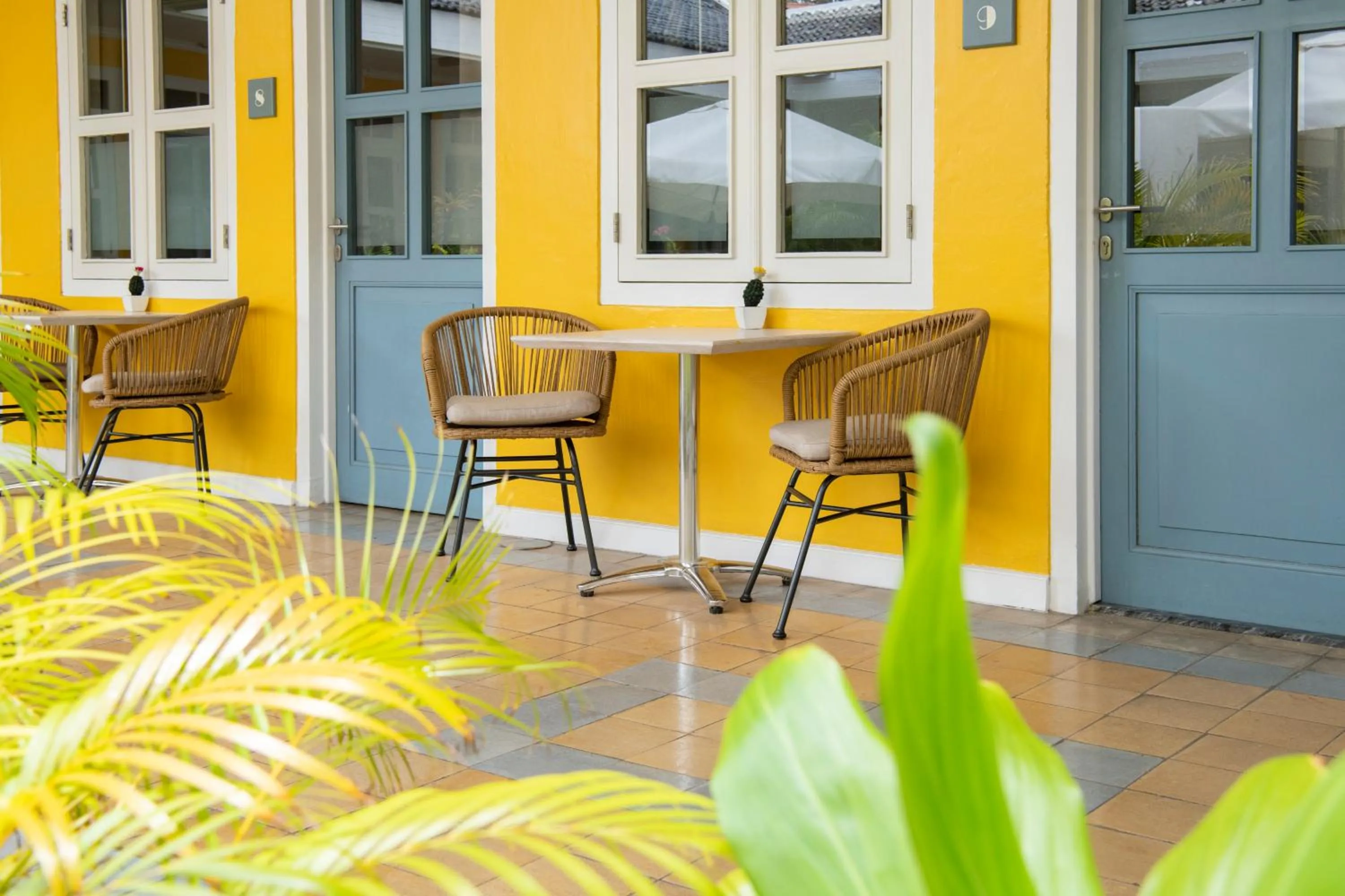 Patio in Boutique Hotel 't Klooster