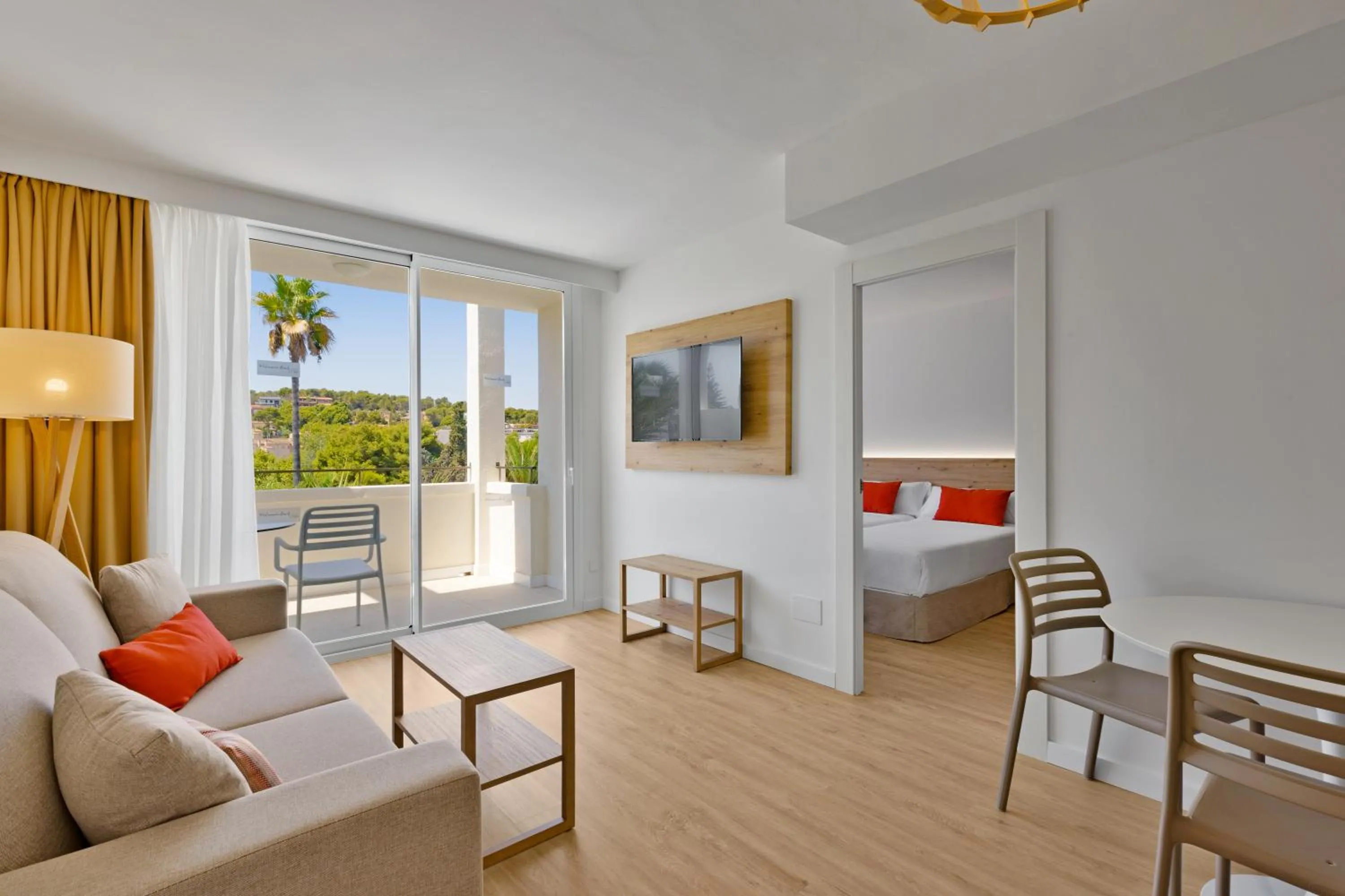 Balcony/Terrace, Bed in Lively Mallorca - Adults Only