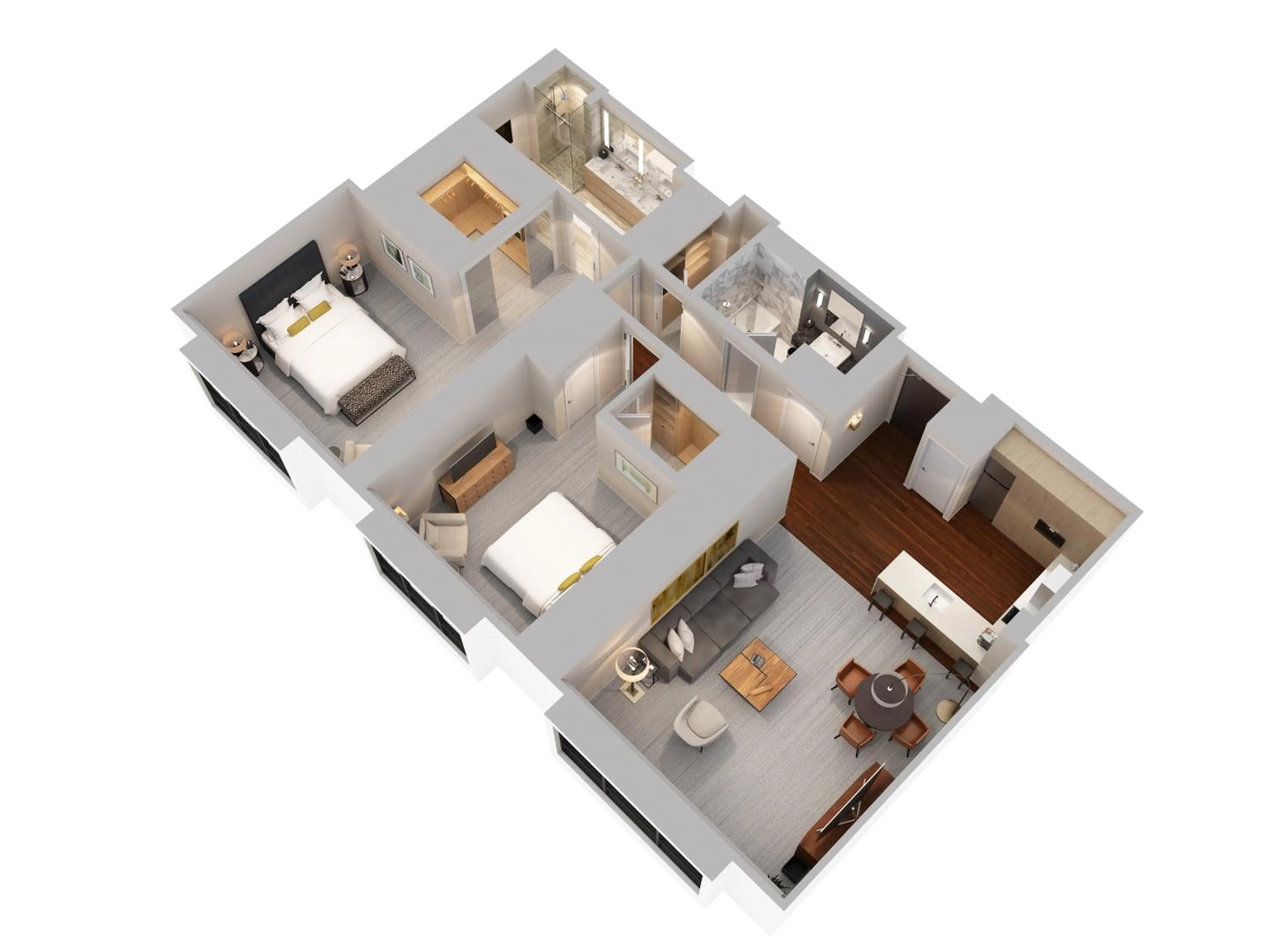 Floor plan in The Ritz-Carlton, Chicago