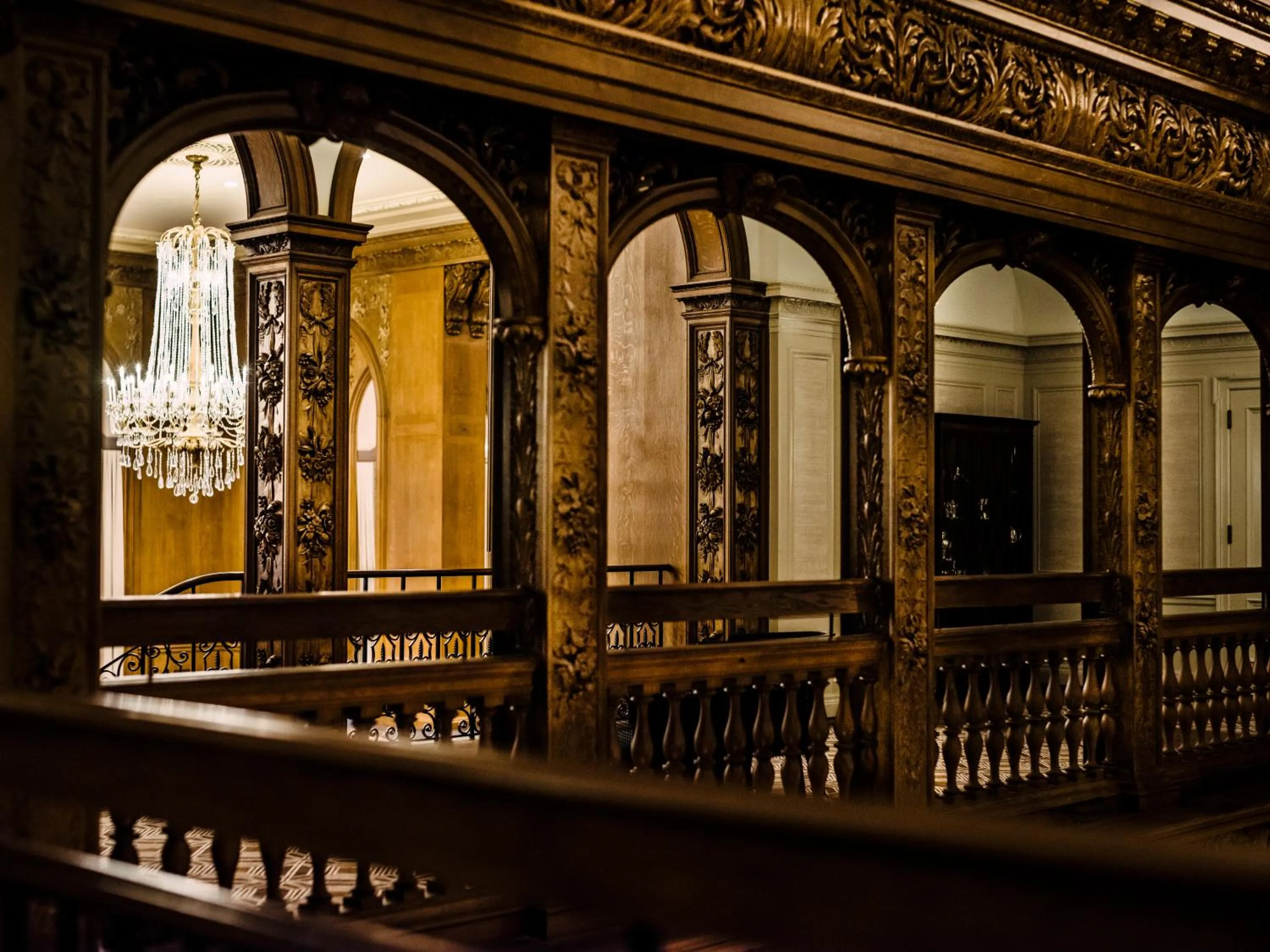 Lobby or reception in Fairmont Olympic Hotel