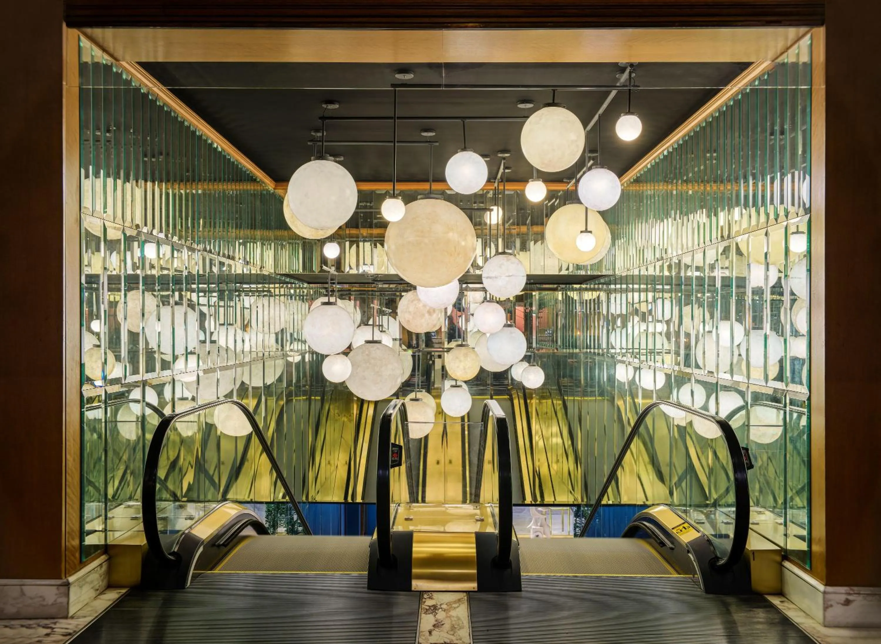 Lobby or reception in Fairmont Olympic Hotel