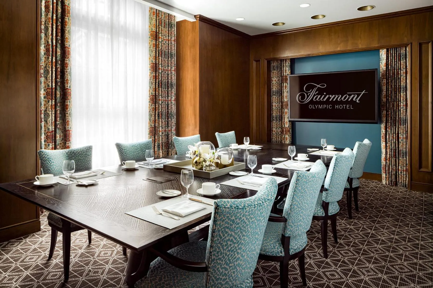 Meeting/conference room in Fairmont Olympic Hotel