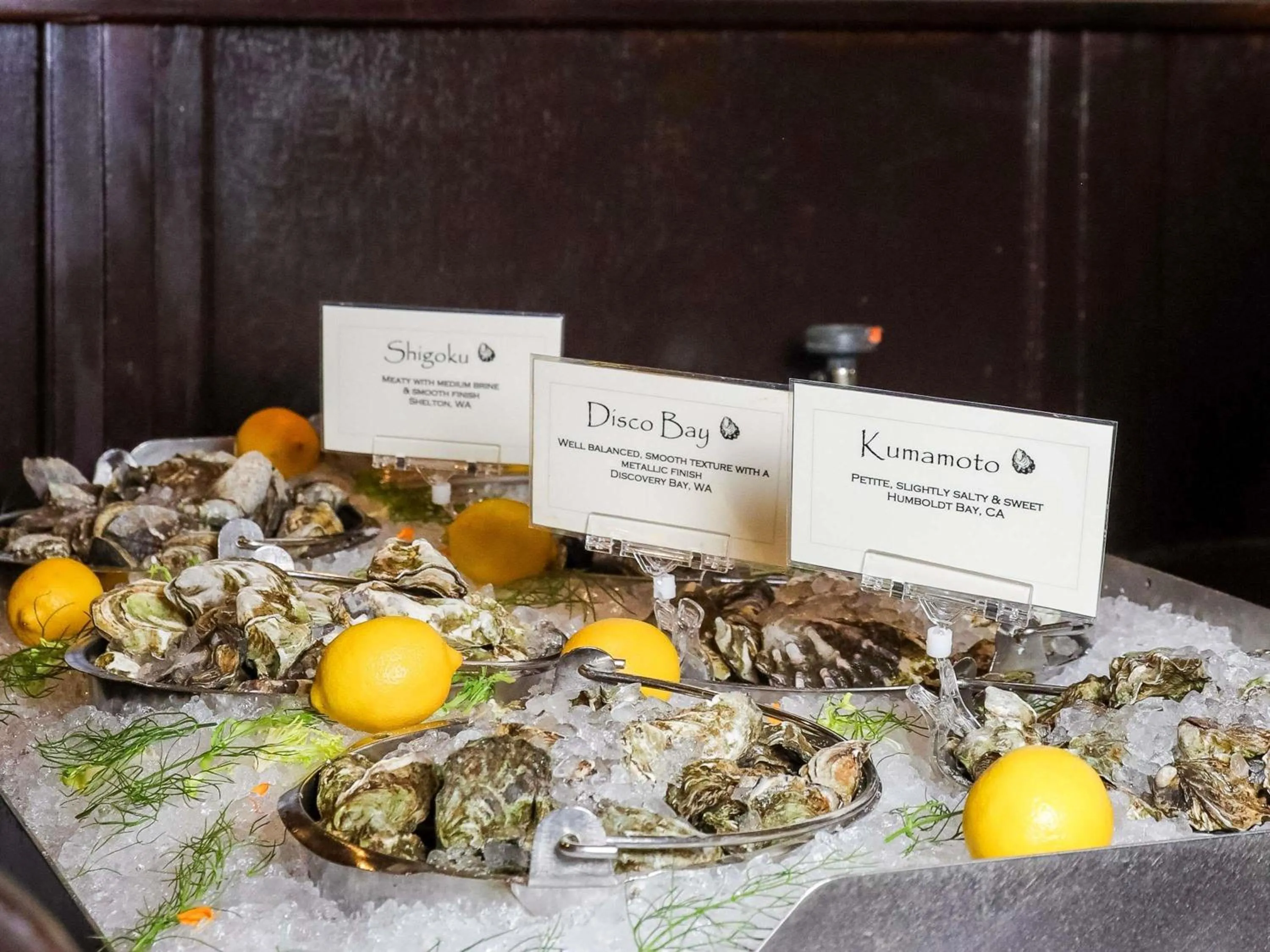 Restaurant/places to eat in Fairmont Olympic Hotel