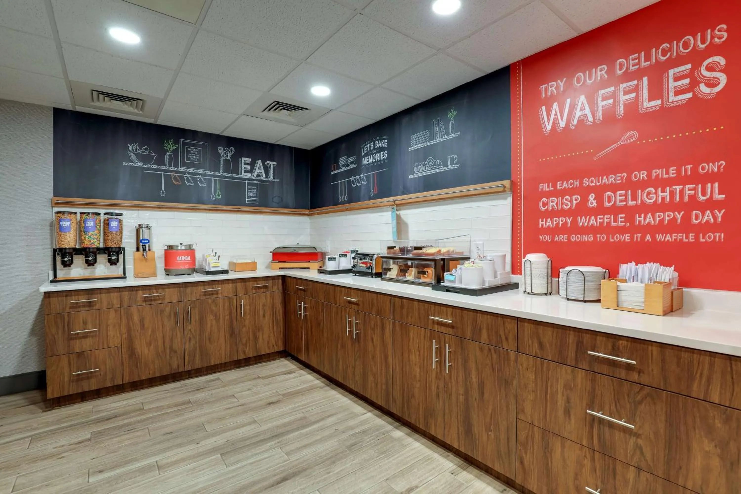 Breakfast in Hampton Inn Lebanon