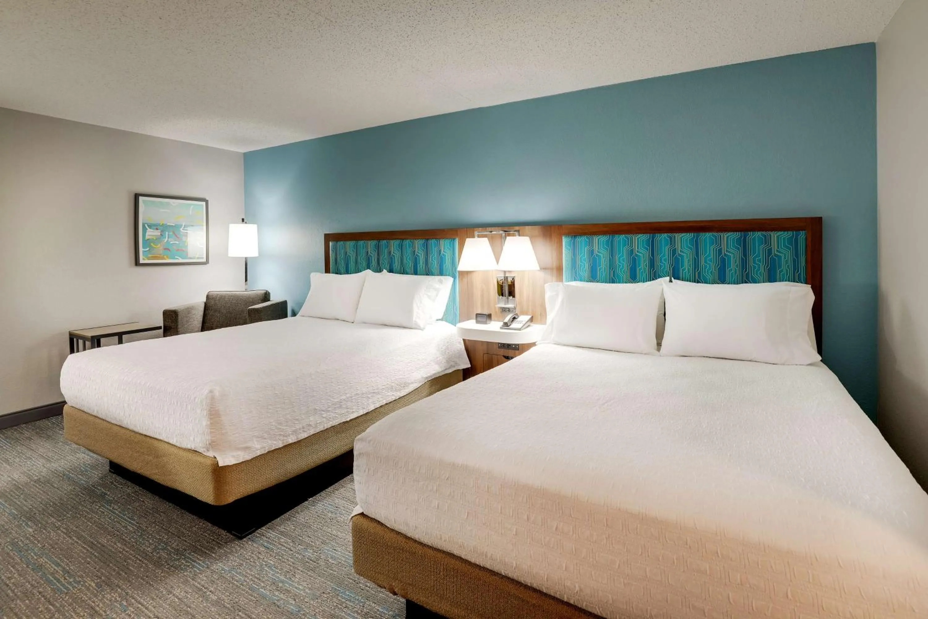 Bed in Hampton Inn Lebanon