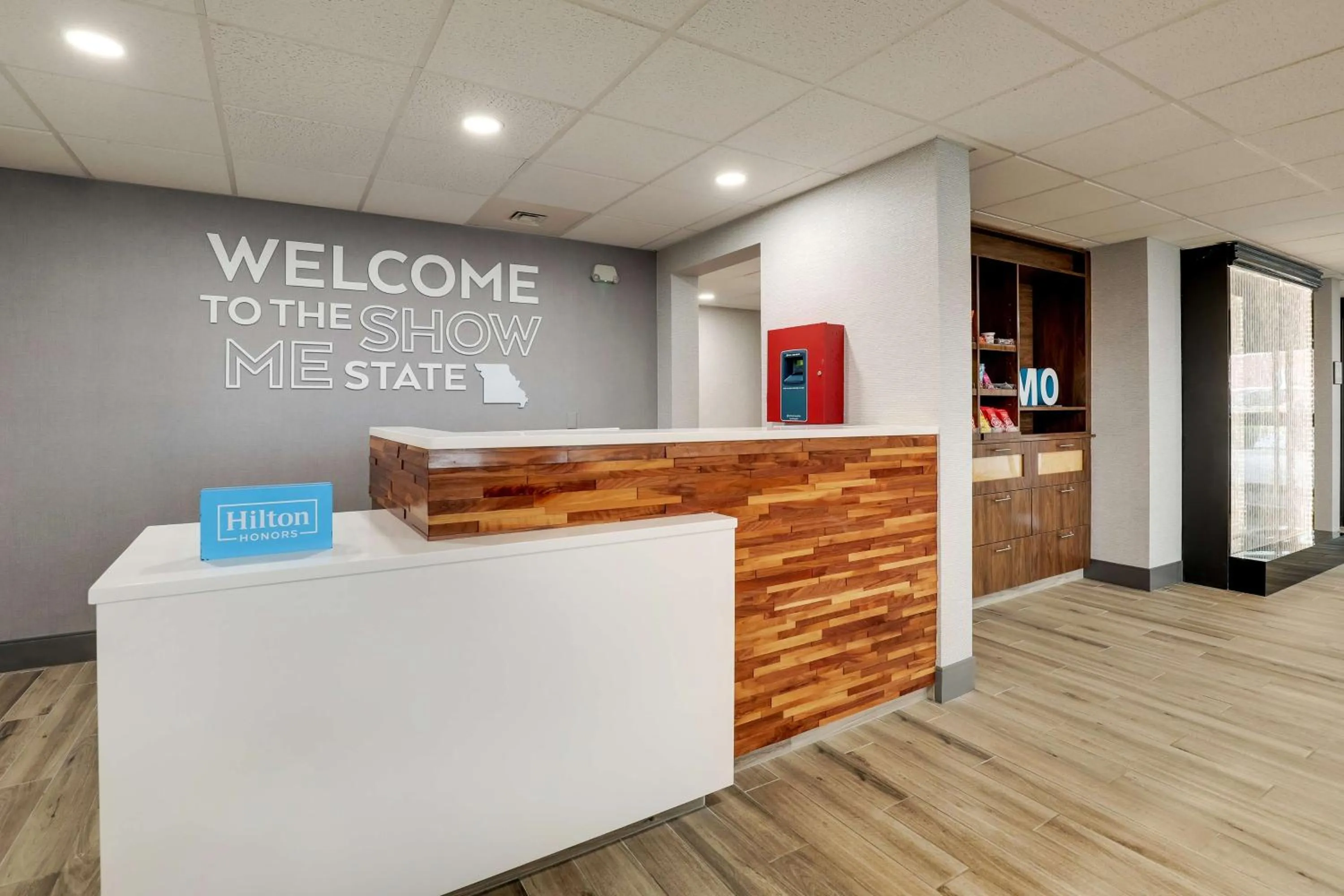 Lobby or reception in Hampton Inn Lebanon