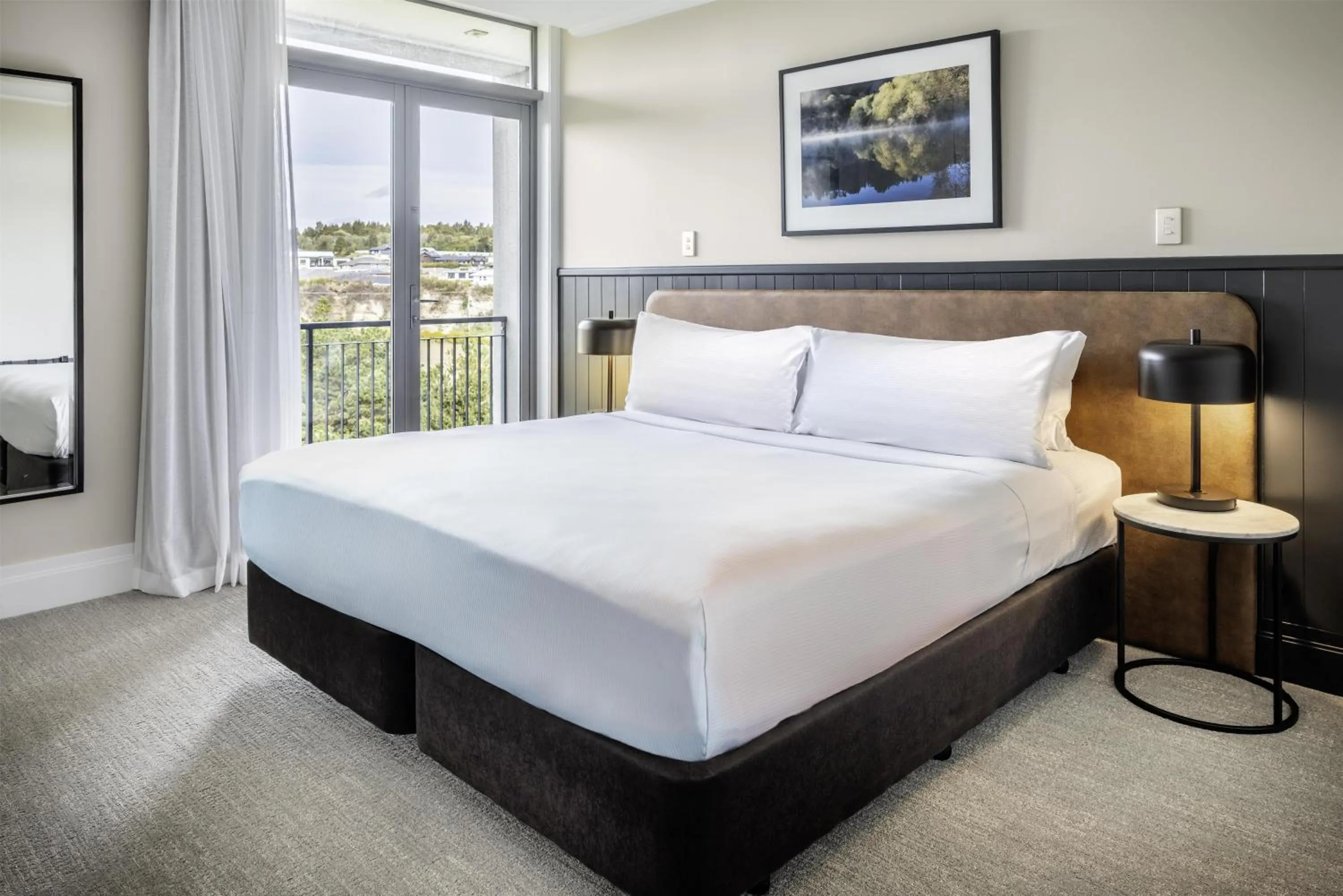 Bed in Hilton Lake Taupo