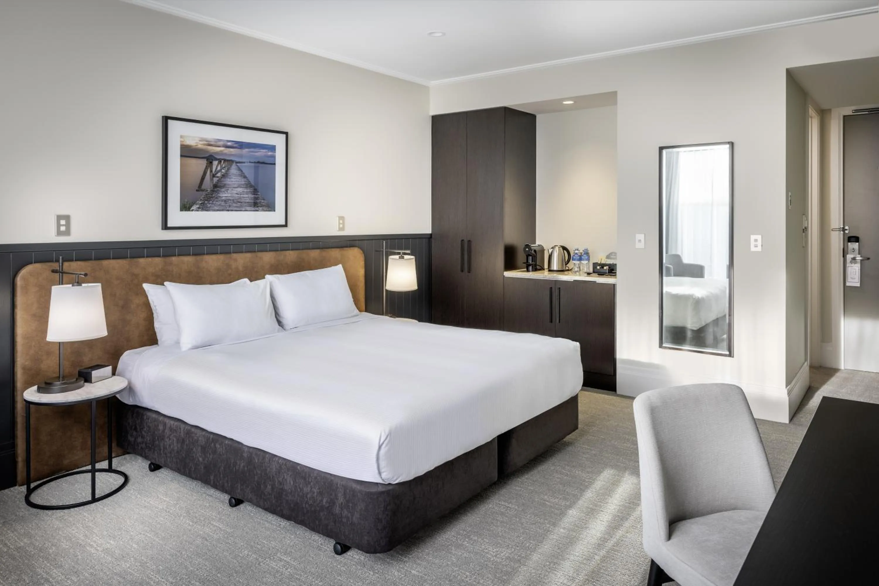 Bed in Hilton Lake Taupo