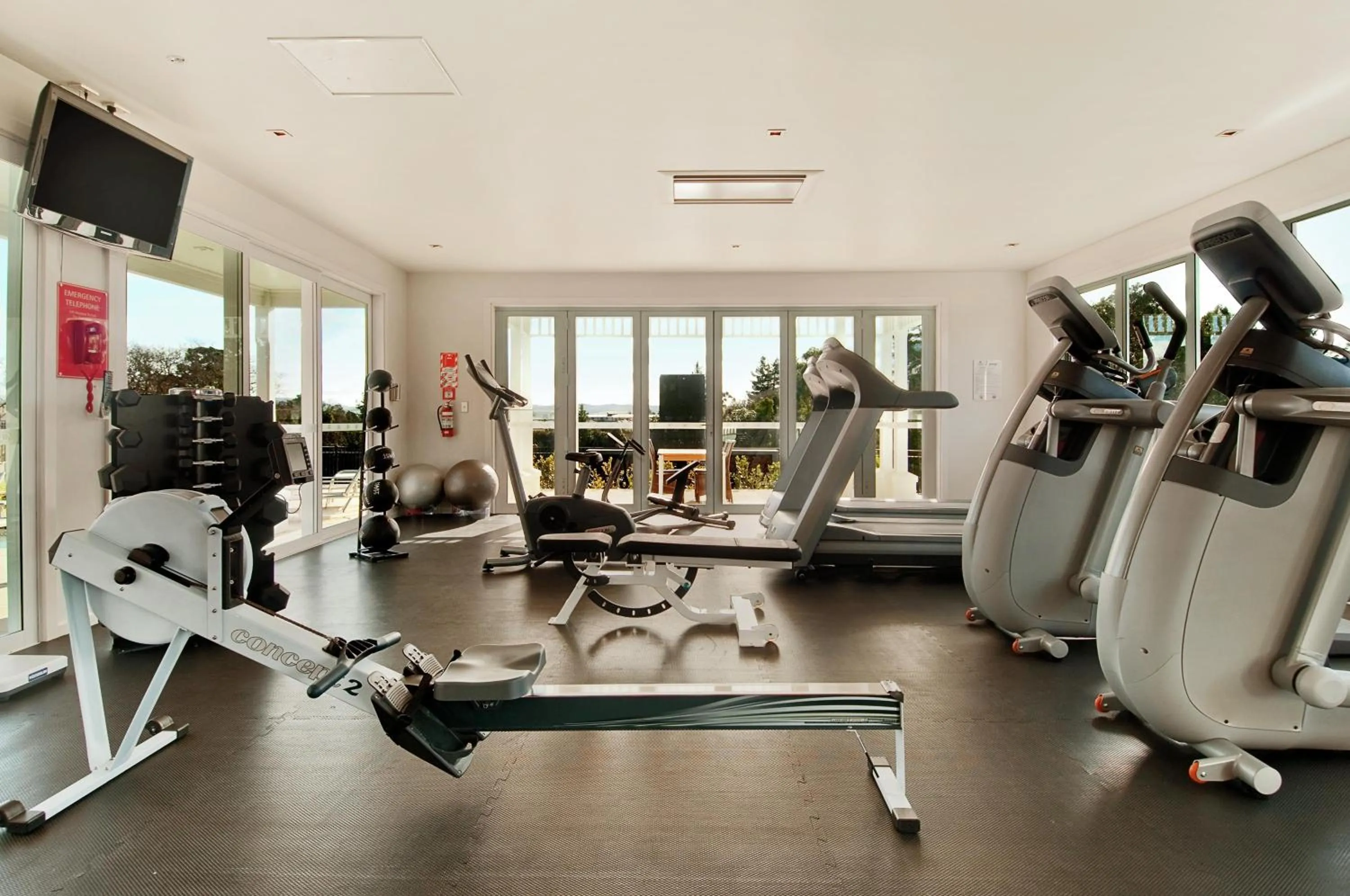 Fitness centre/facilities in Hilton Lake Taupo