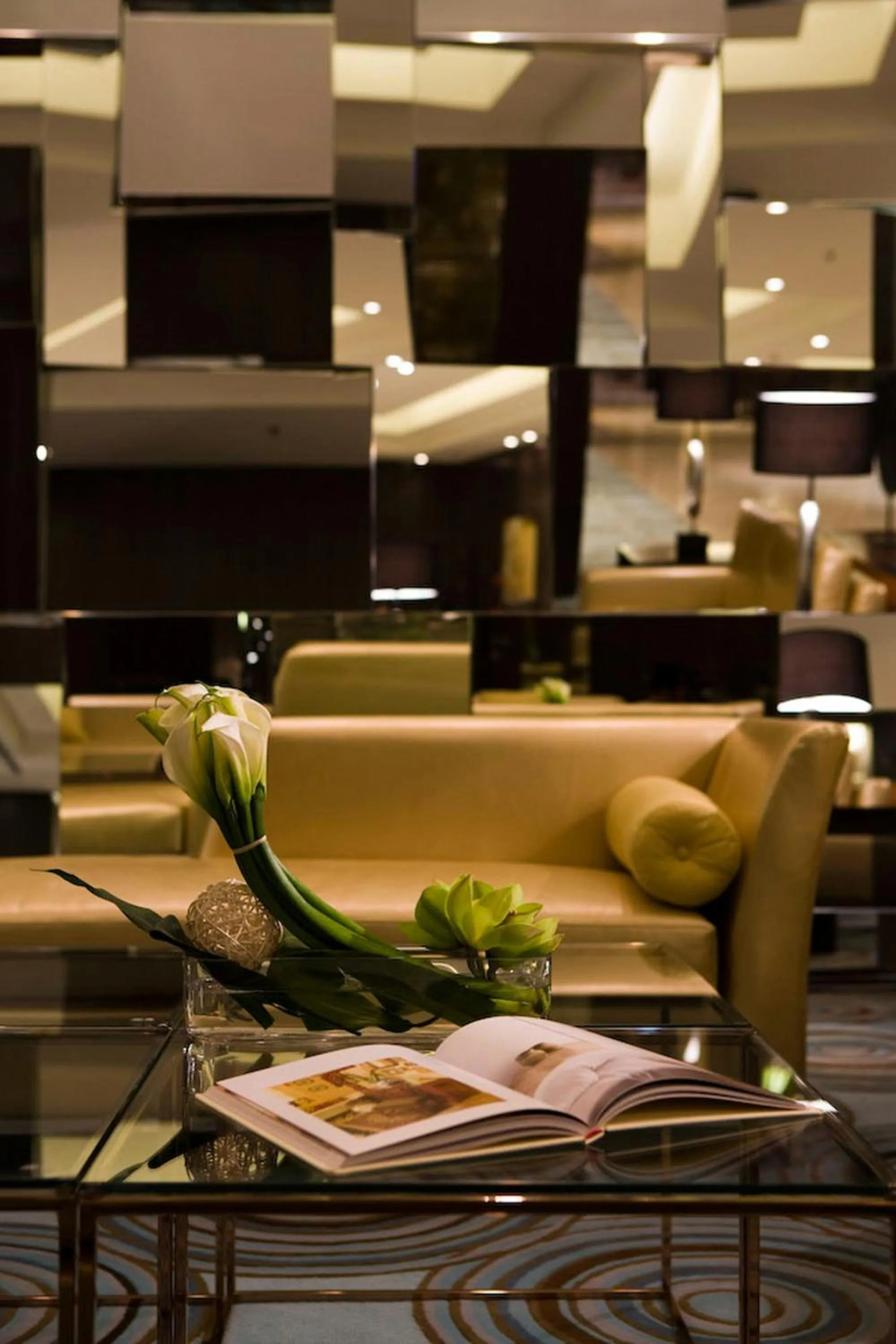 Lobby or reception in Courtyard By Marriott Shanghai Xujiahui
