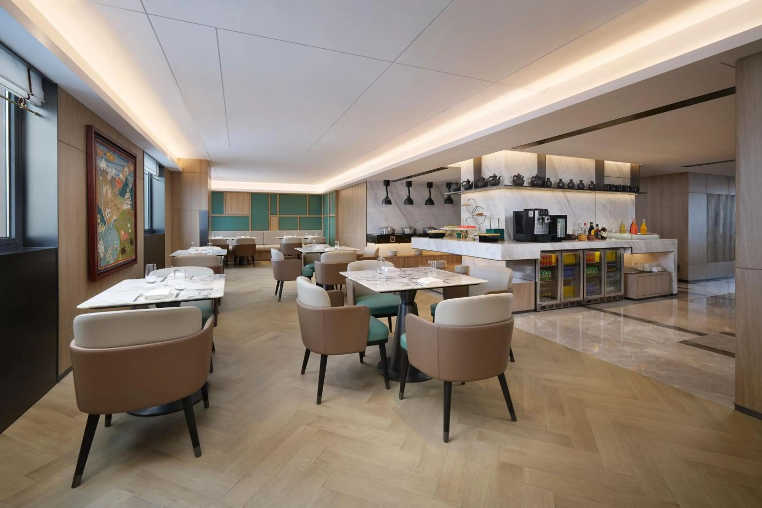 Lounge or bar in Courtyard By Marriott Shanghai Xujiahui