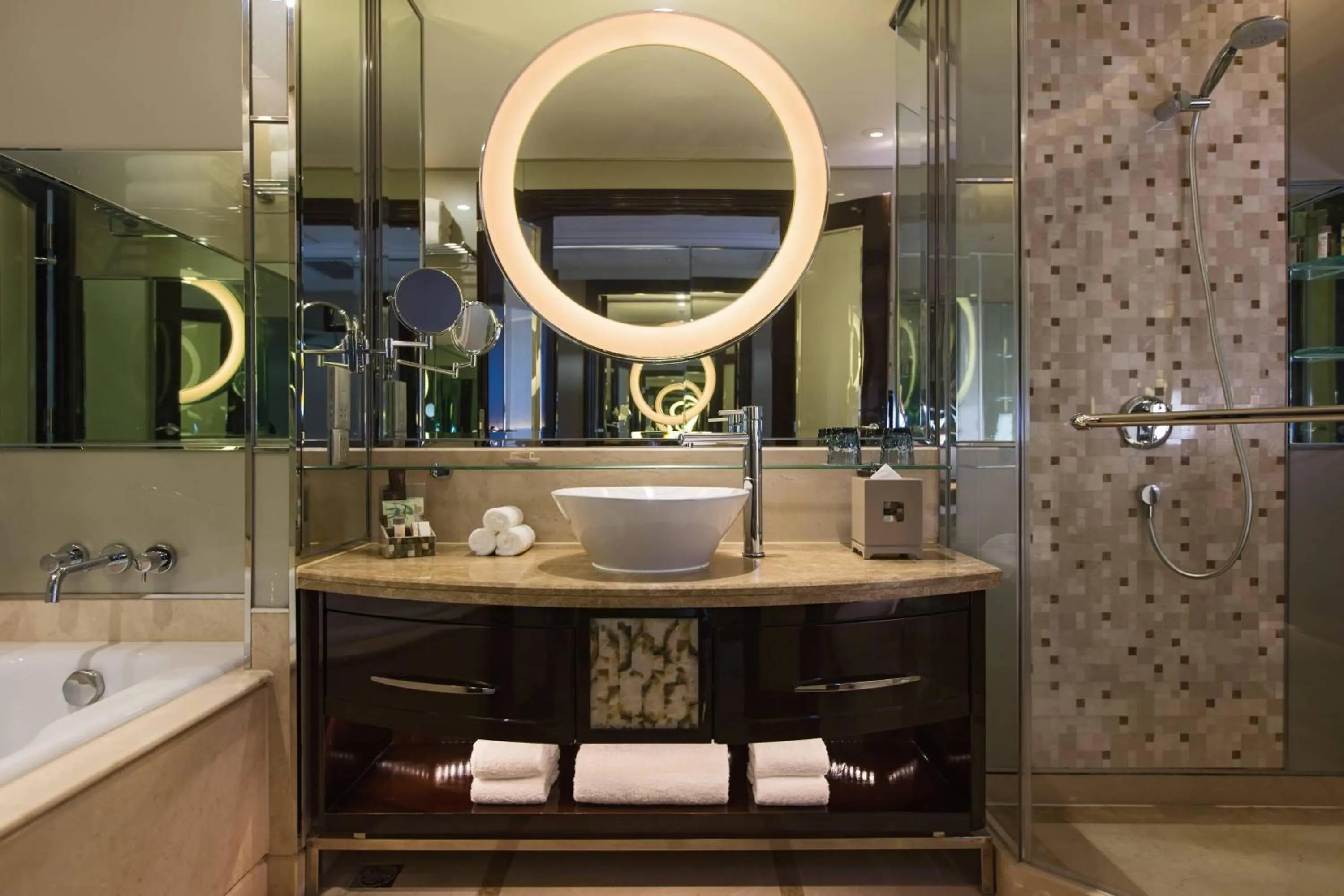 Bathroom in Renaissance Shanghai Pudong Hotel