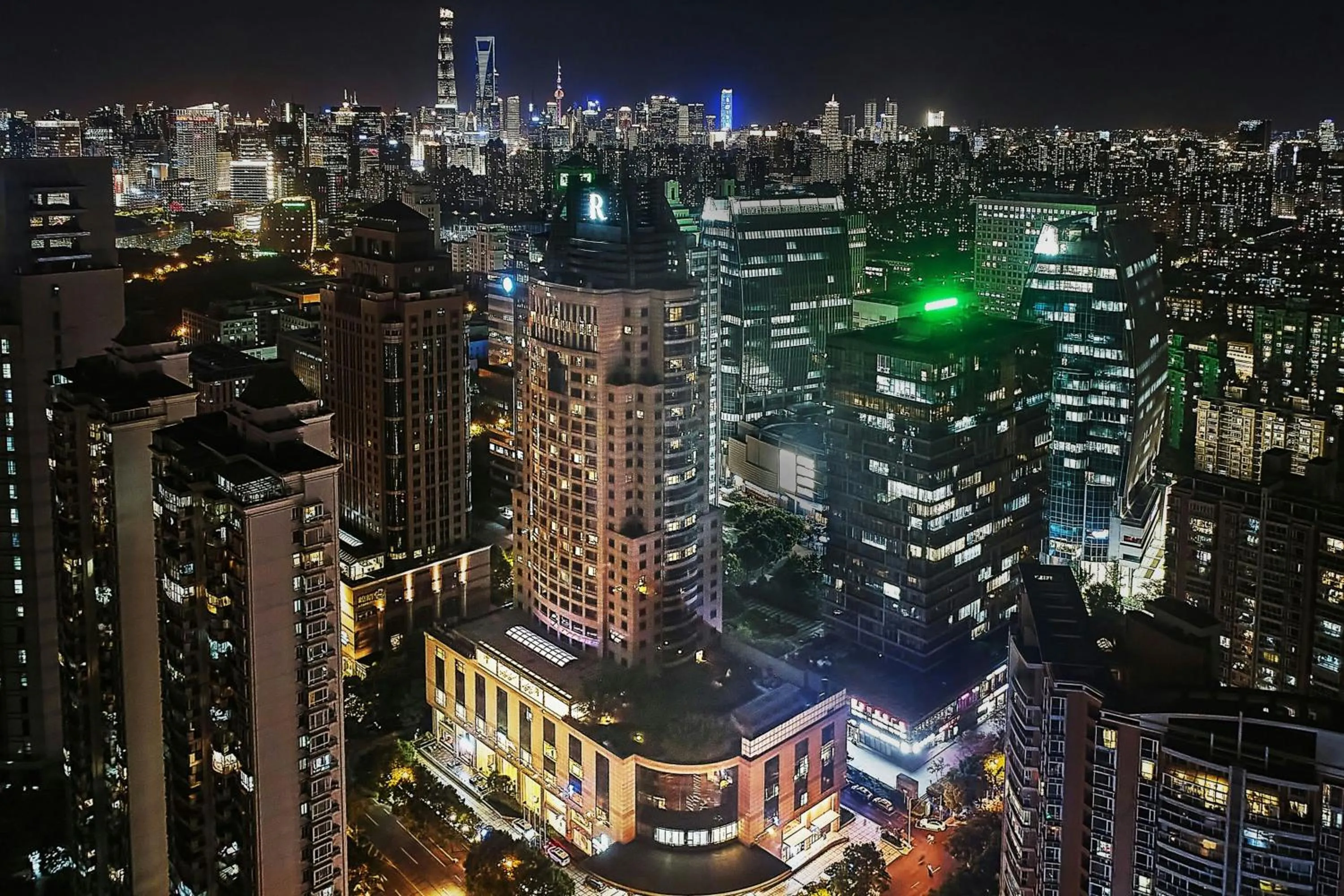 Property building in Renaissance Shanghai Pudong Hotel