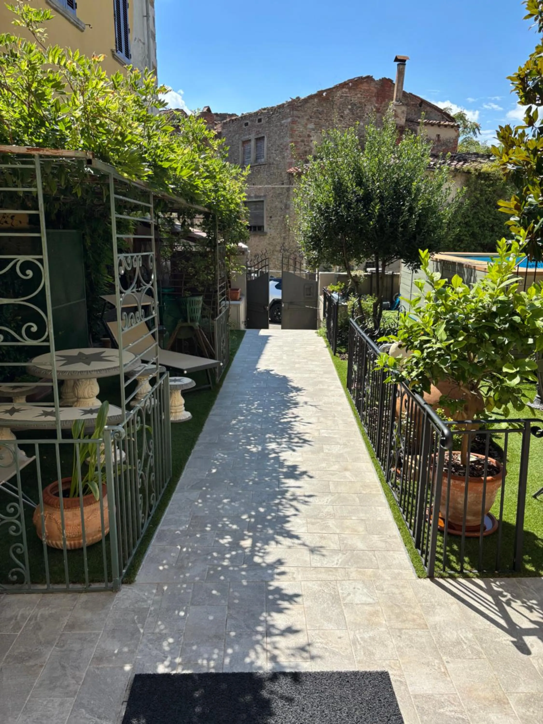Garden in B&B Il Castello