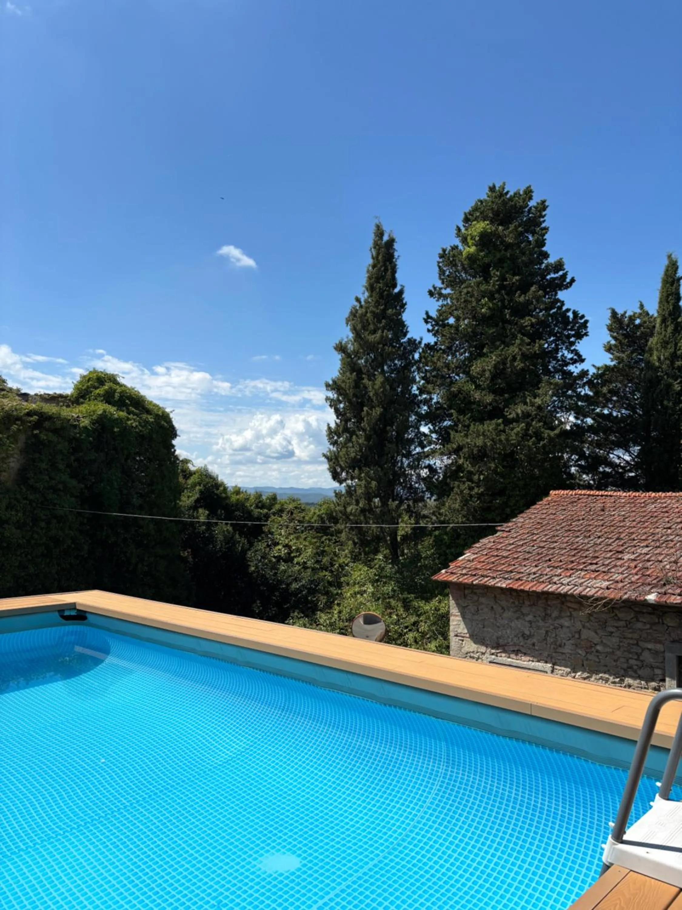 Swimming pool in B&B Il Castello