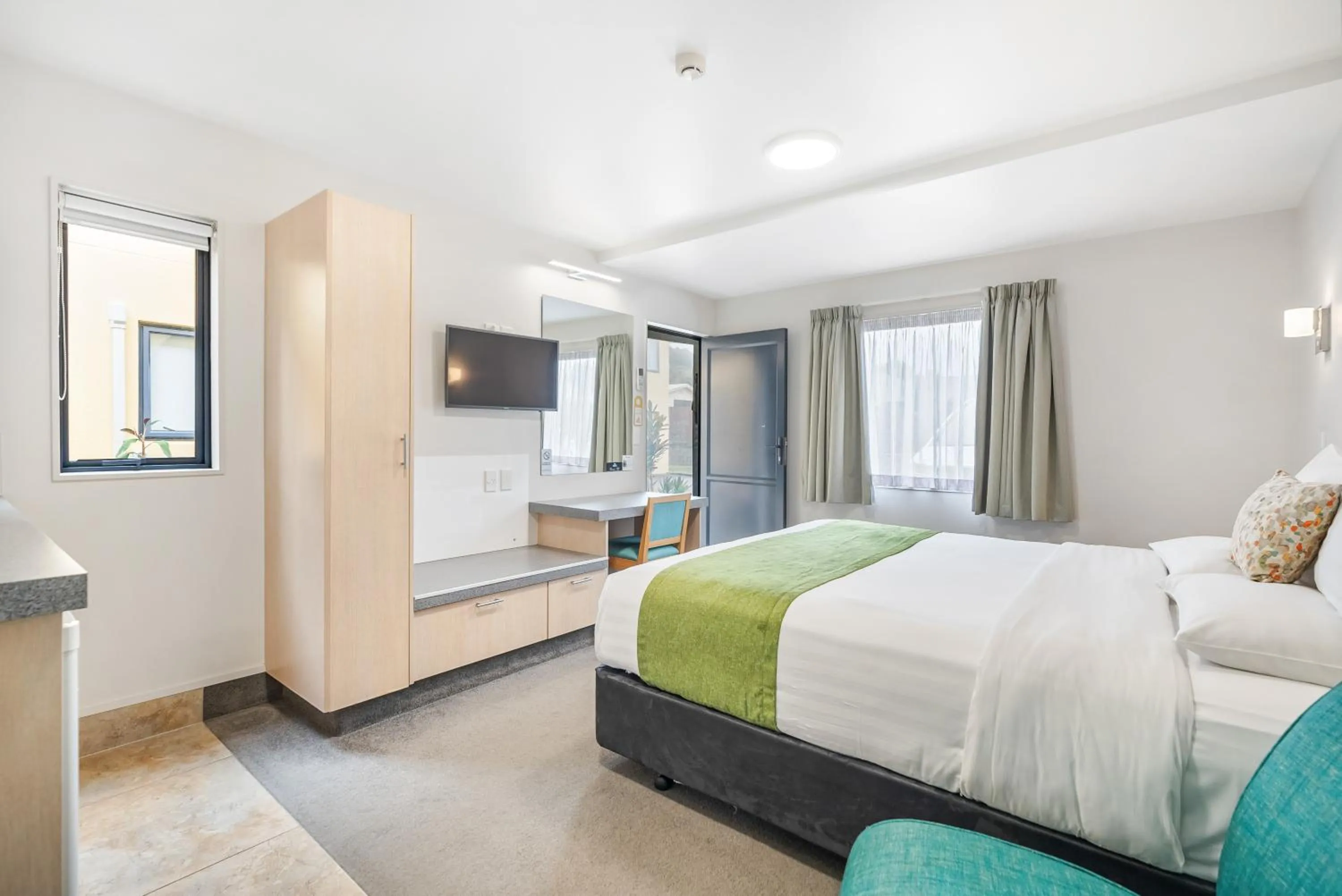 Bedroom, Bed in Bella Vista Motel Whangarei