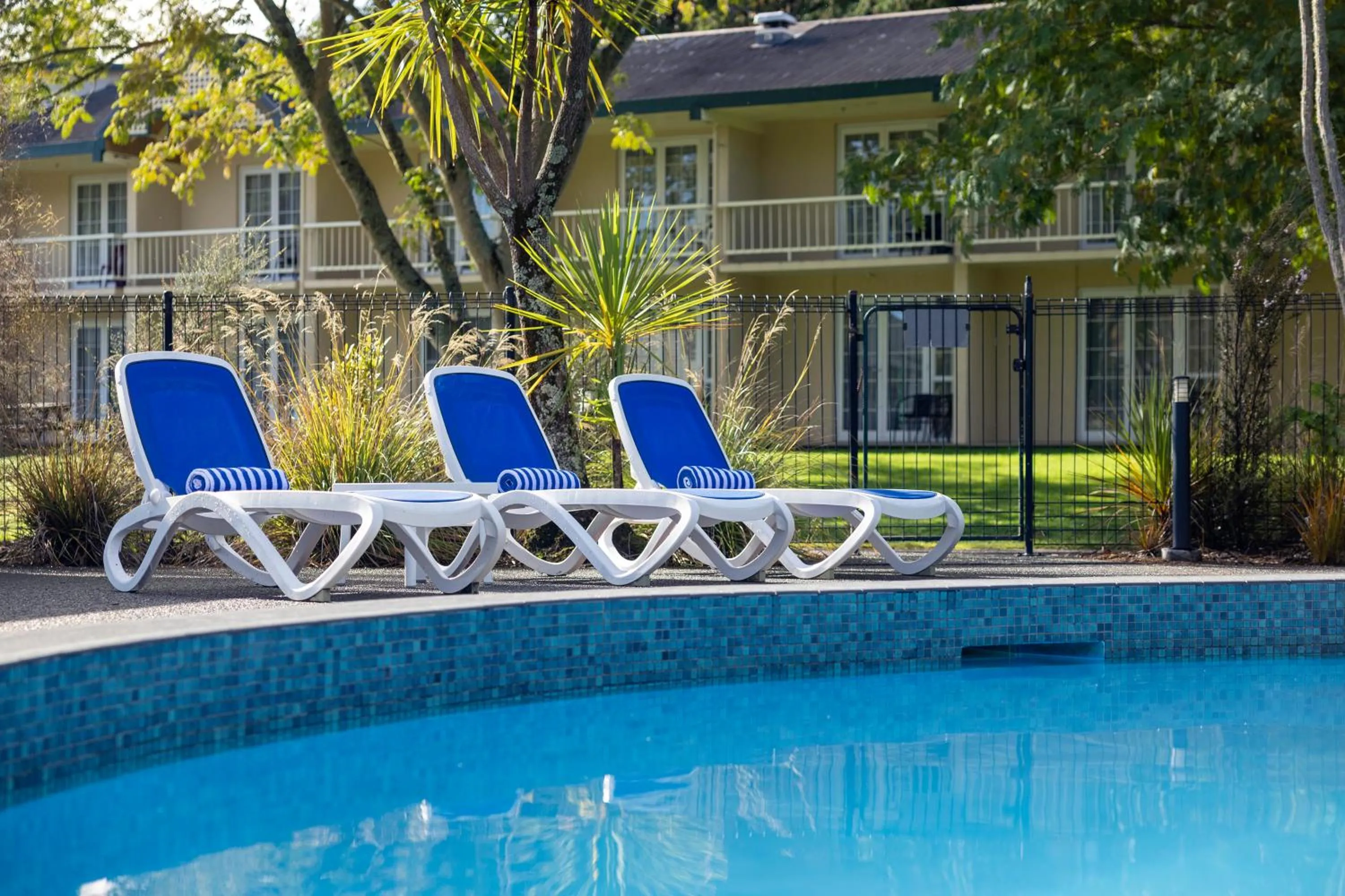 Swimming pool in Wairakei Resort Taupo
