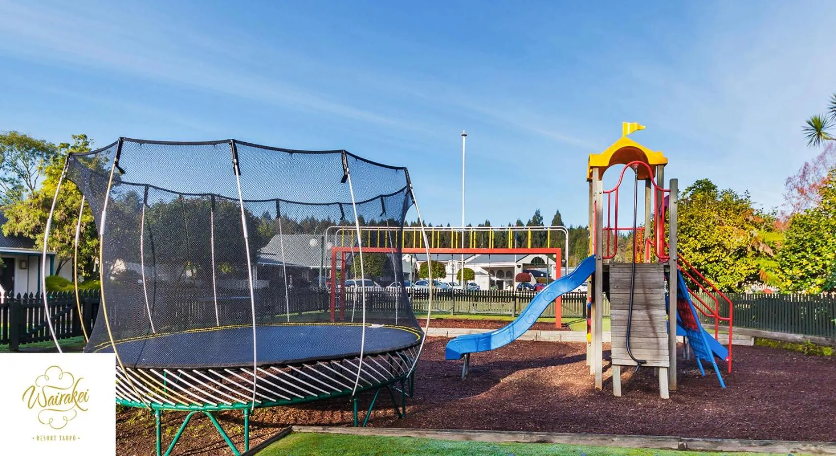 Children play ground in Wairakei Resort Taupo