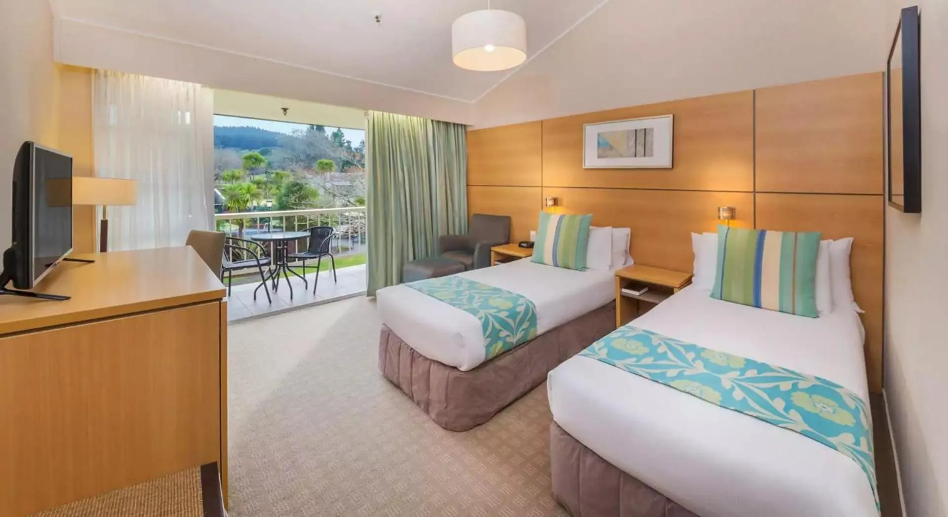 Bed in Wairakei Resort Taupo