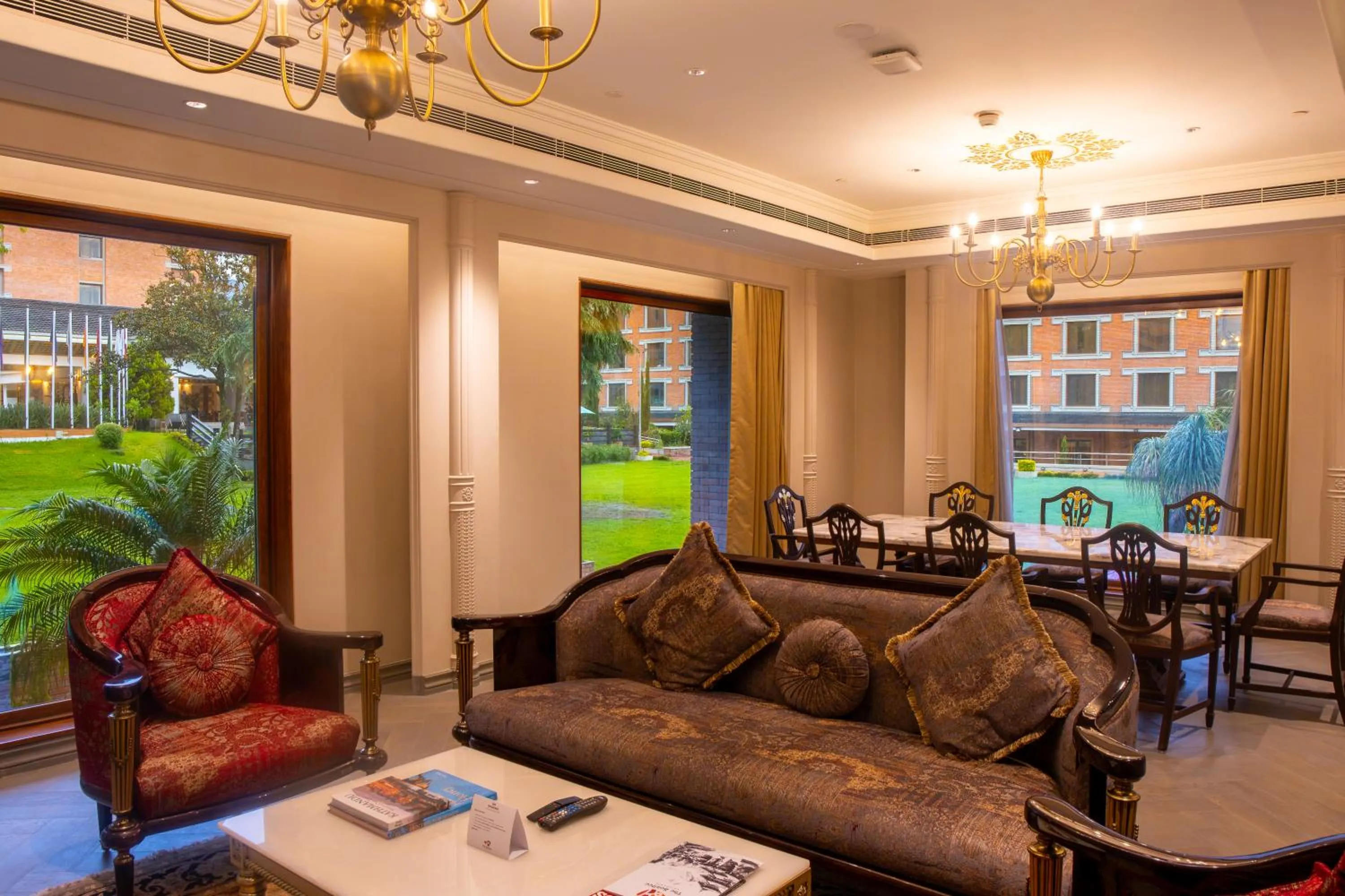 Living room in The Soaltee Kathmandu, Autograph Collection